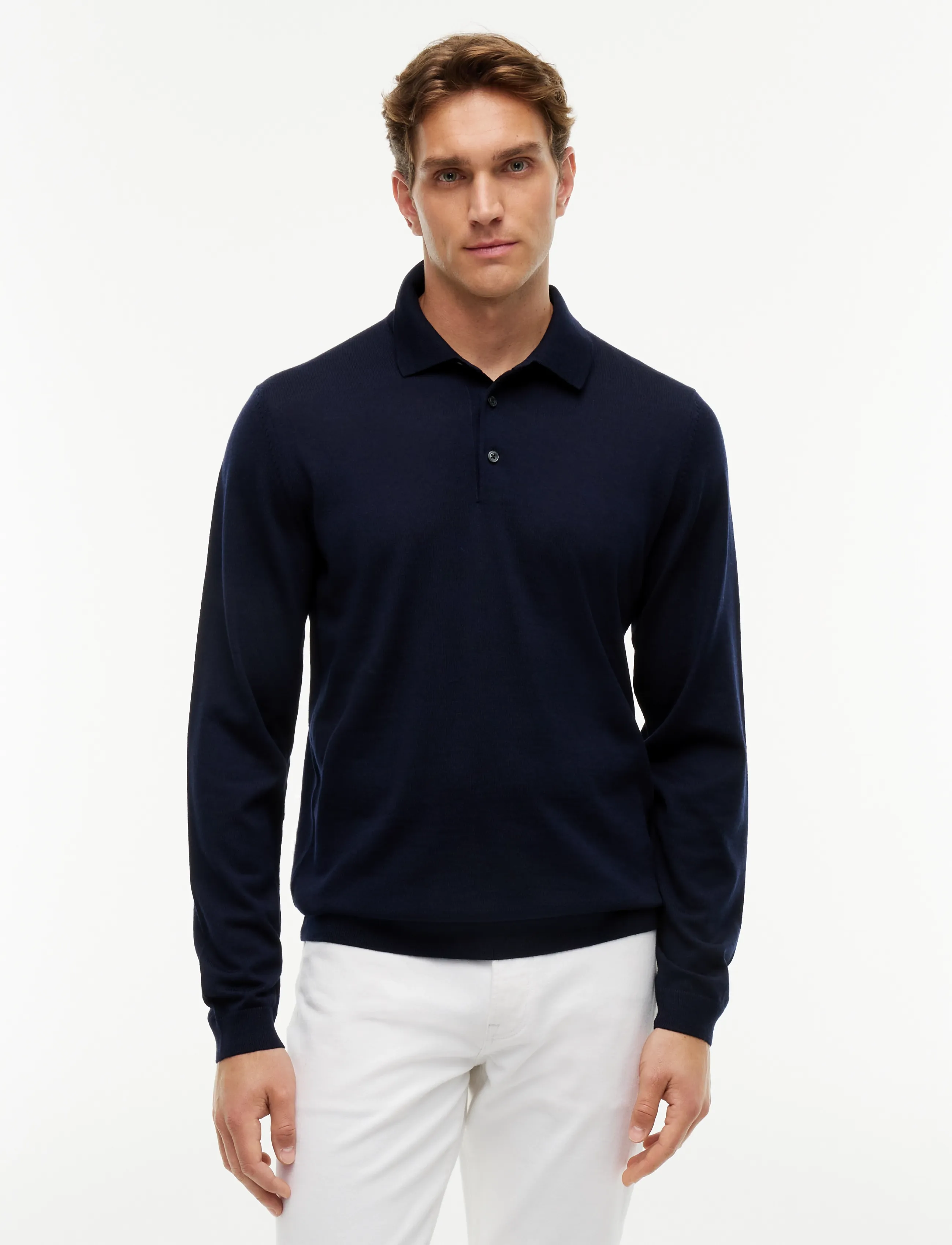 Ny Merino L/S Polo