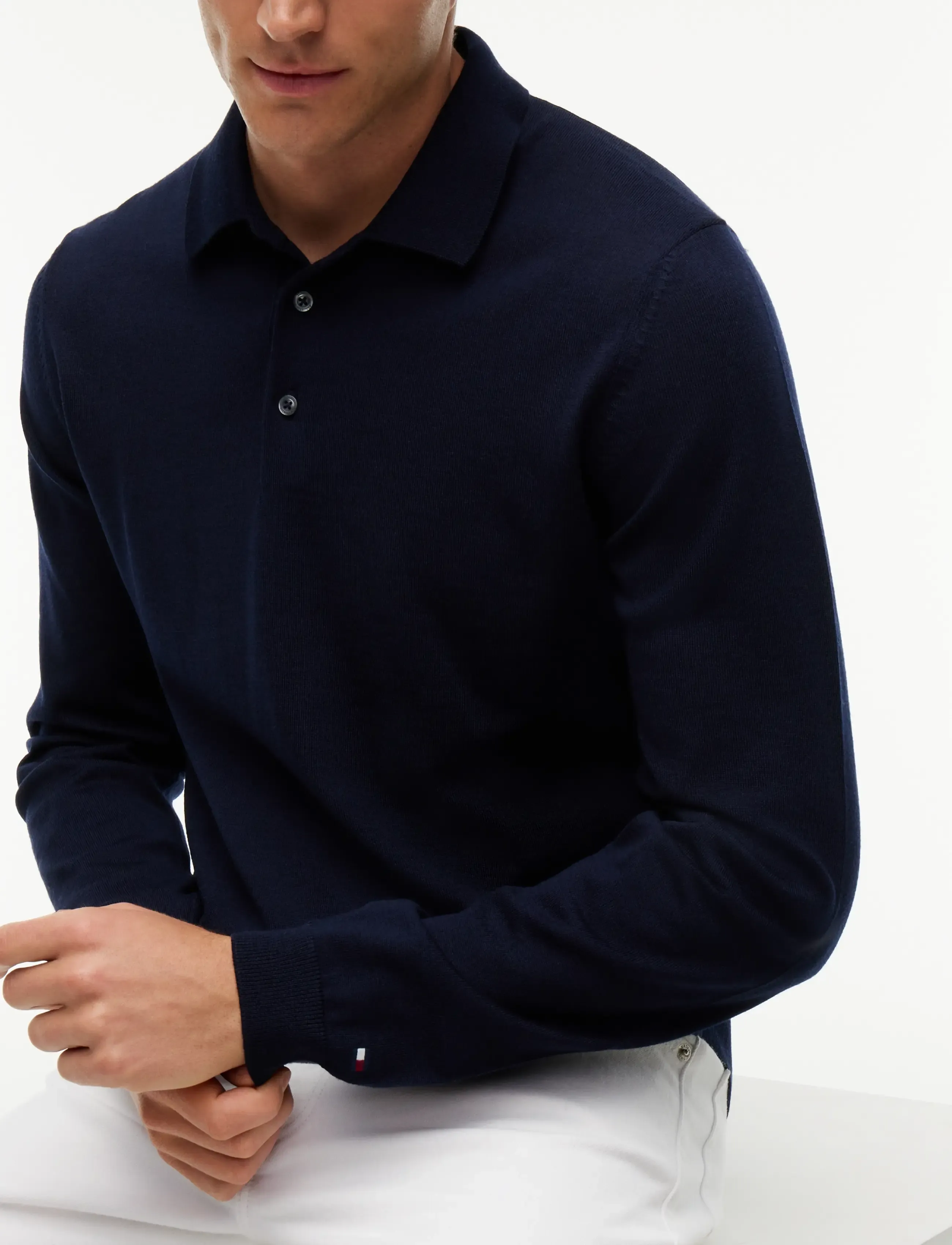 Ny Merino L/S Polo 3