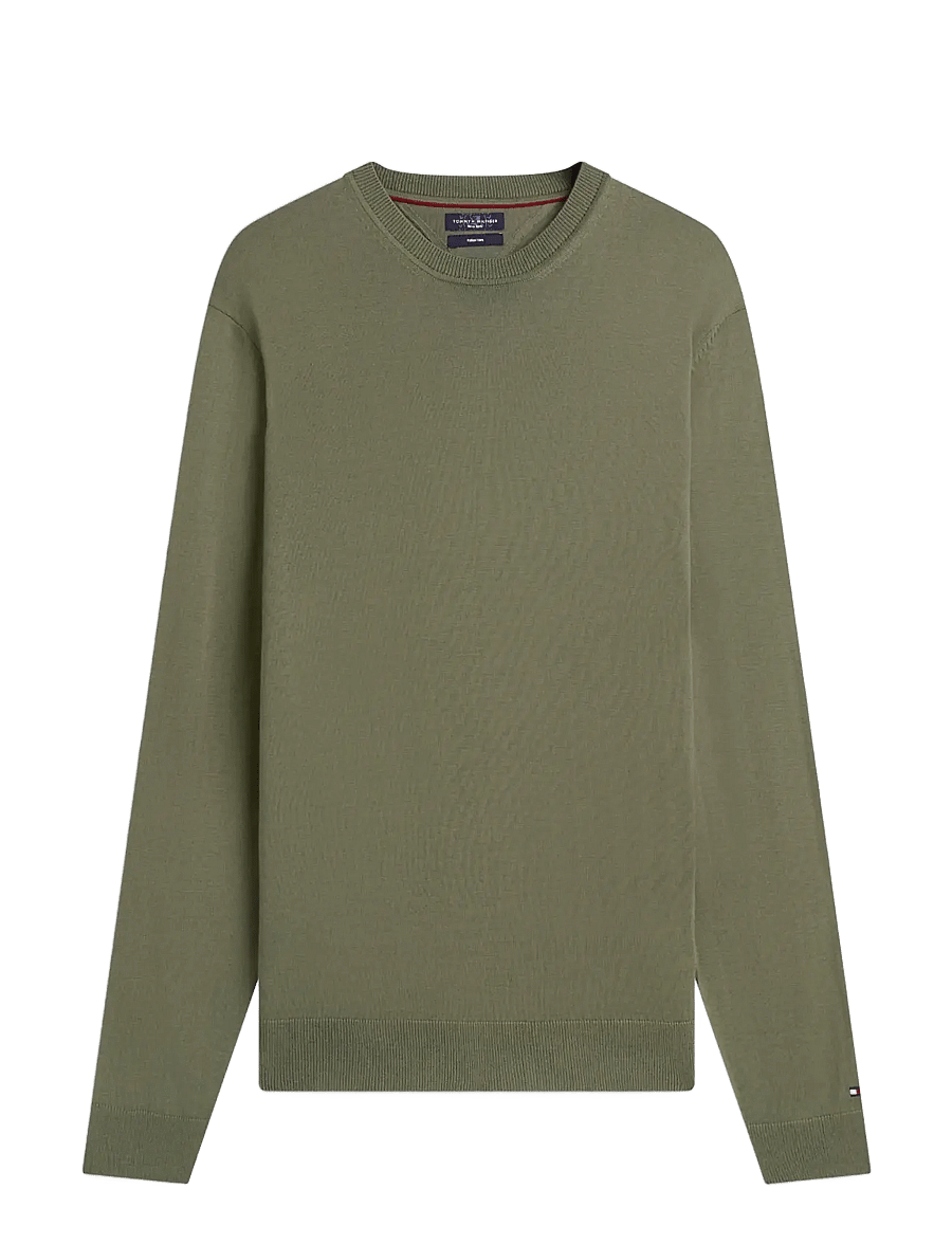 Tommy Hilfiger - NY MERINO CREWNECK SWEATER - rund hals - ghost fern - 1