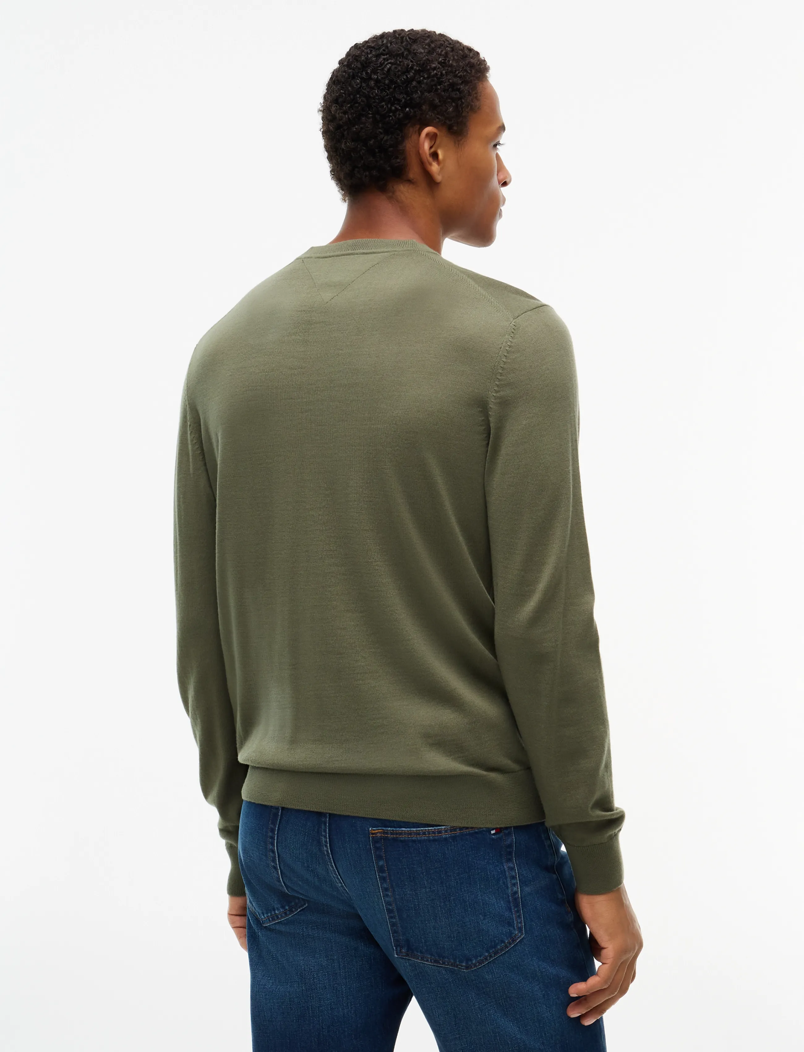 Tommy Hilfiger - NY MERINO CREWNECK SWEATER - rund hals - ghost fern - 2