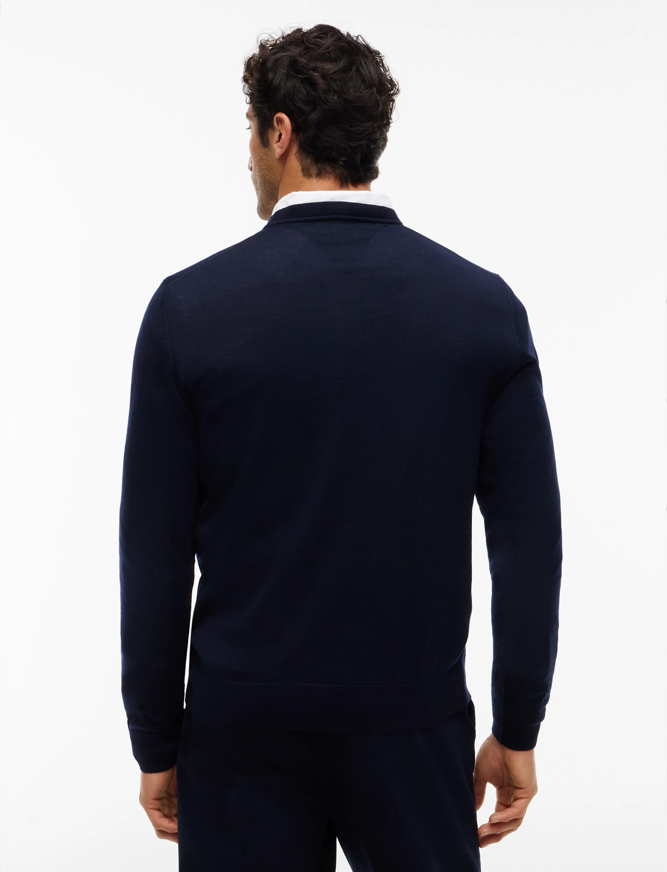 Tommy Hilfiger - NY MERINO CREWNECK SWEATER - rund hals - navy blue - 2