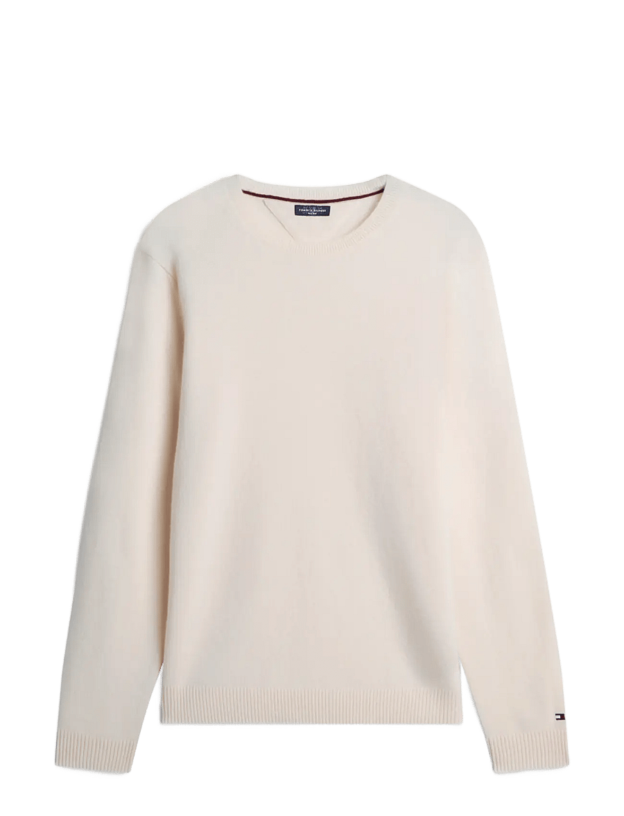 Tommy Hilfiger - NY CASHMERE SWEATER - rundhals - ivory petal - 1