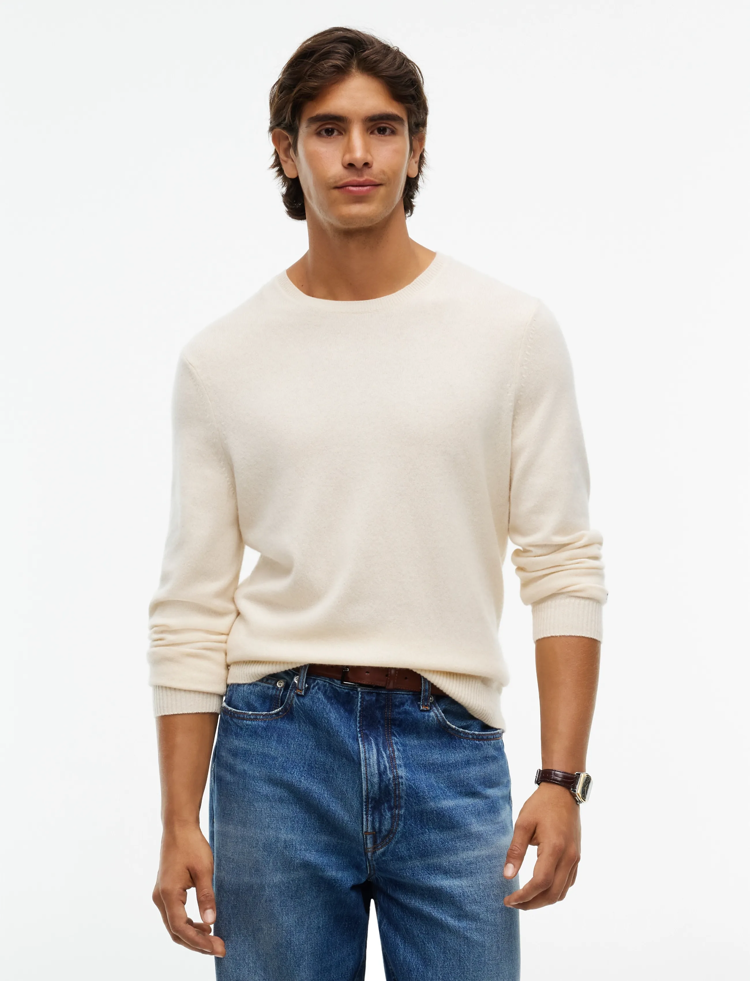Tommy Hilfiger NY CASHMERE SWEATER - Kleidung - IVORY PETAL / cream