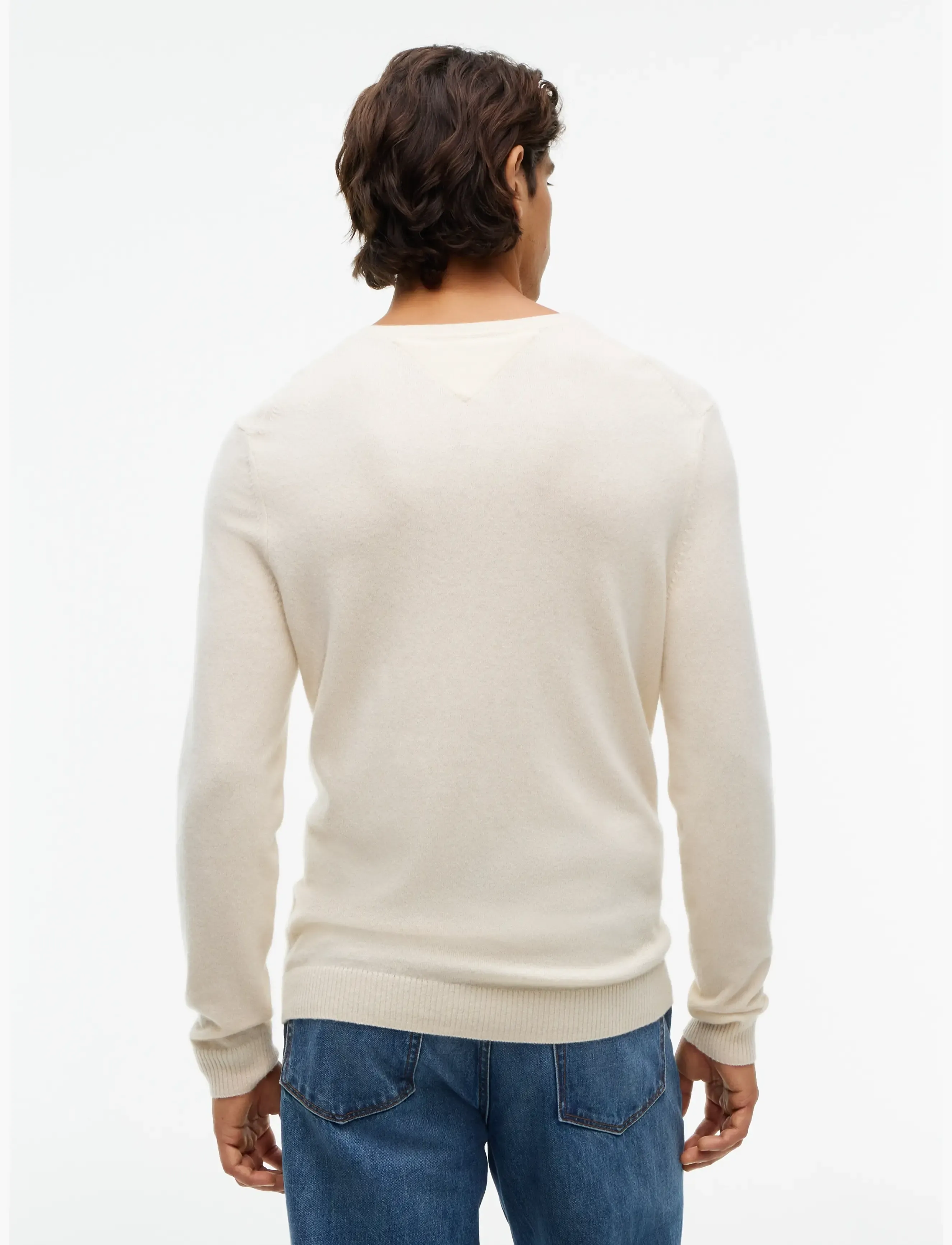 Tommy Hilfiger - NY CASHMERE SWEATER - rundhals - ivory petal - 2