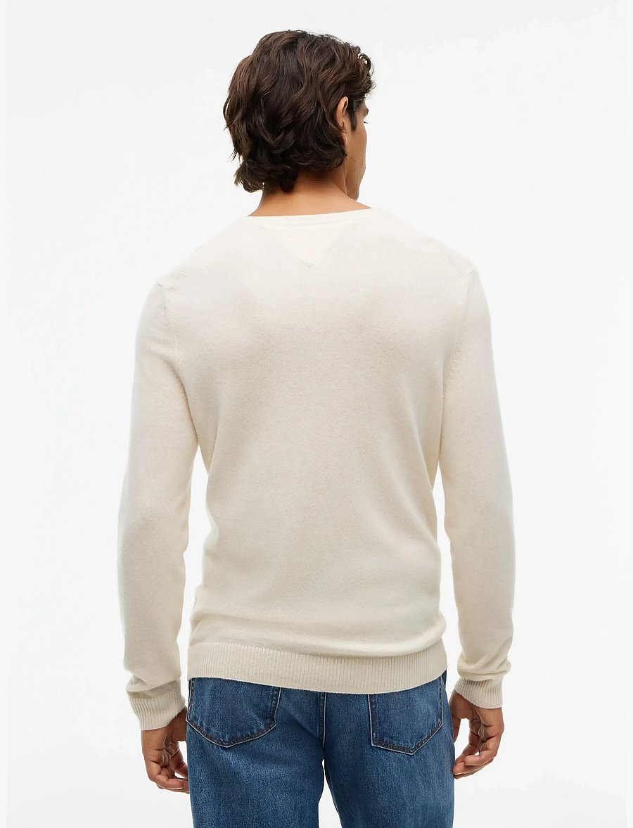 Tommy Hilfiger - NY CASHMERE SWEATER - rundhals - ivory petal - 2