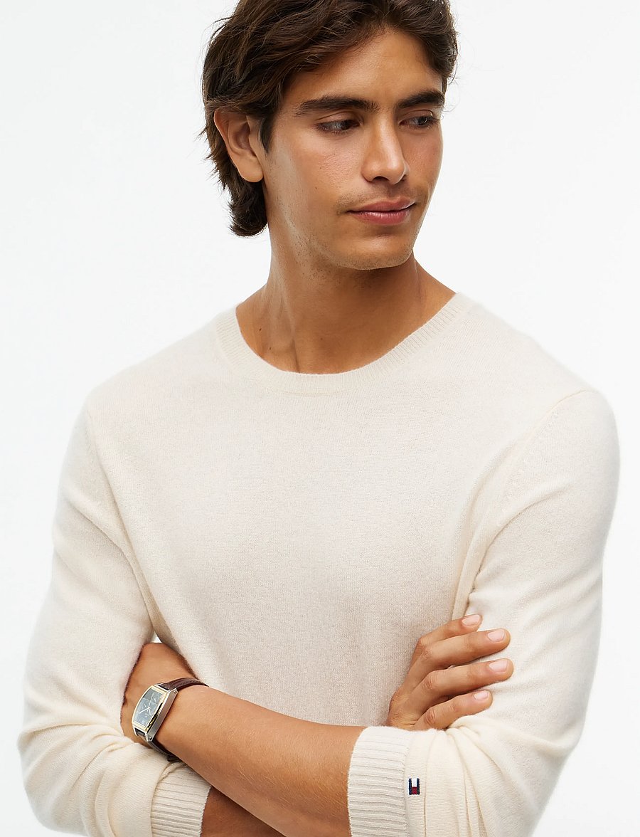 Tommy Hilfiger - NY CASHMERE SWEATER - rundhals - ivory petal - 3