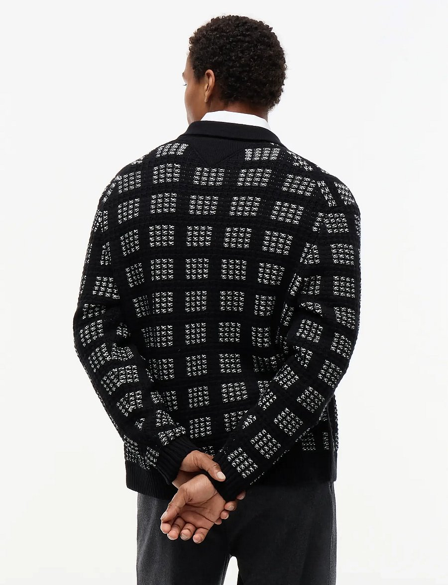 Tommy Hilfiger - NY BUTTON UP CARDIGAN - black - 2