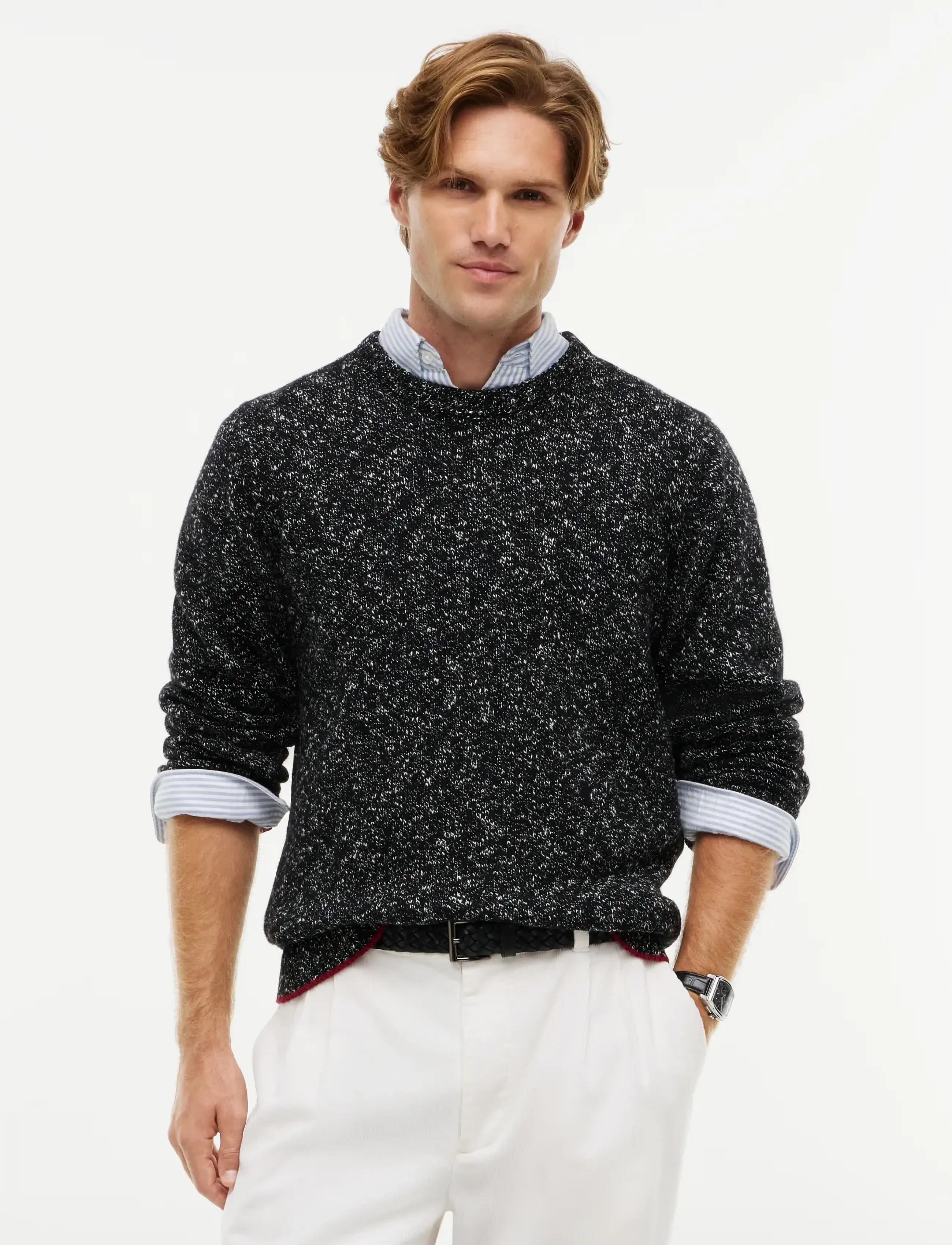 Ny Donegal Cneck Sweater