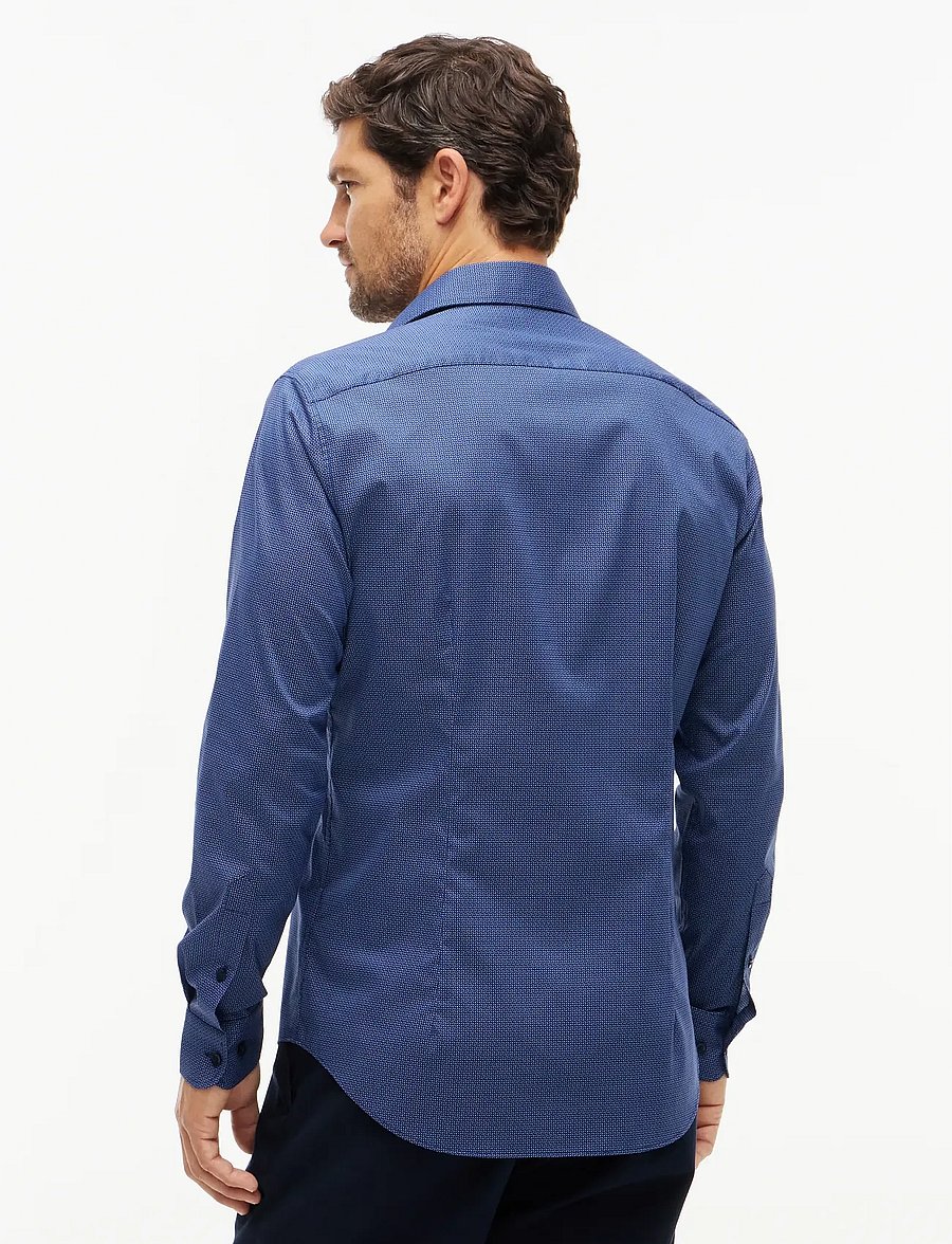 Tommy Hilfiger - CL MICRO PRINT SHIRT - mönstrade skjortor - carbon navy multi - 2