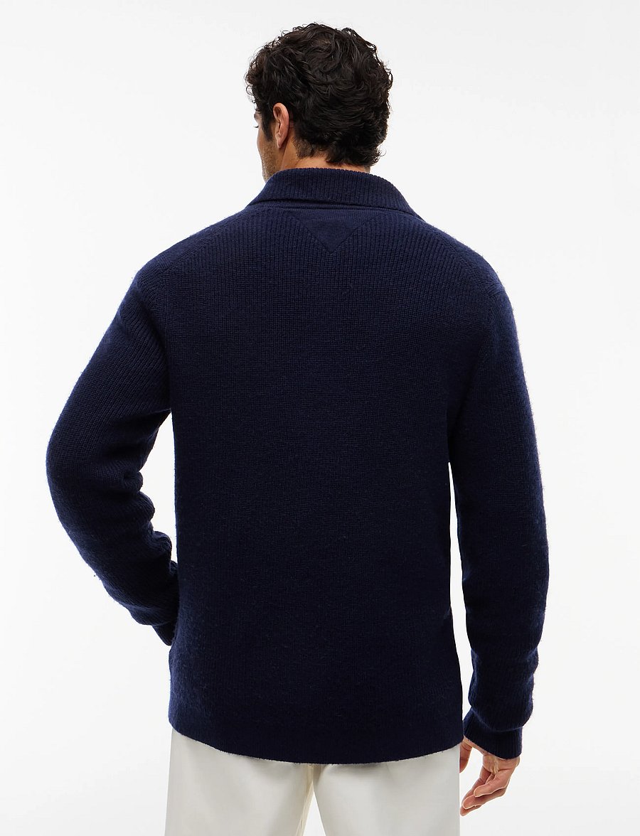 Tommy Hilfiger - NY KNITTED CARDIGAN - koftor - navy blue - 2