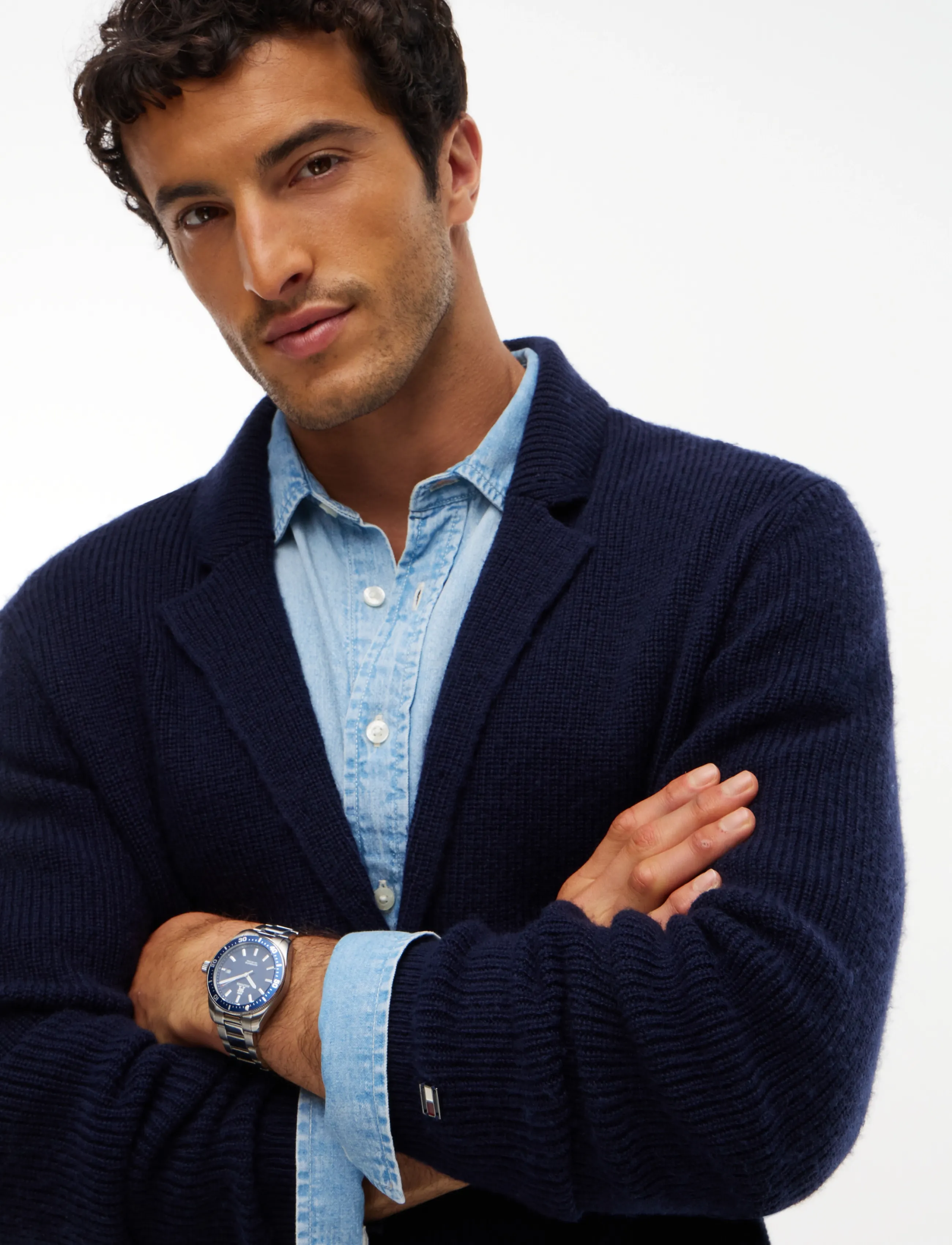 Tommy Hilfiger - NY KNITTED CARDIGAN - navy blue - 3