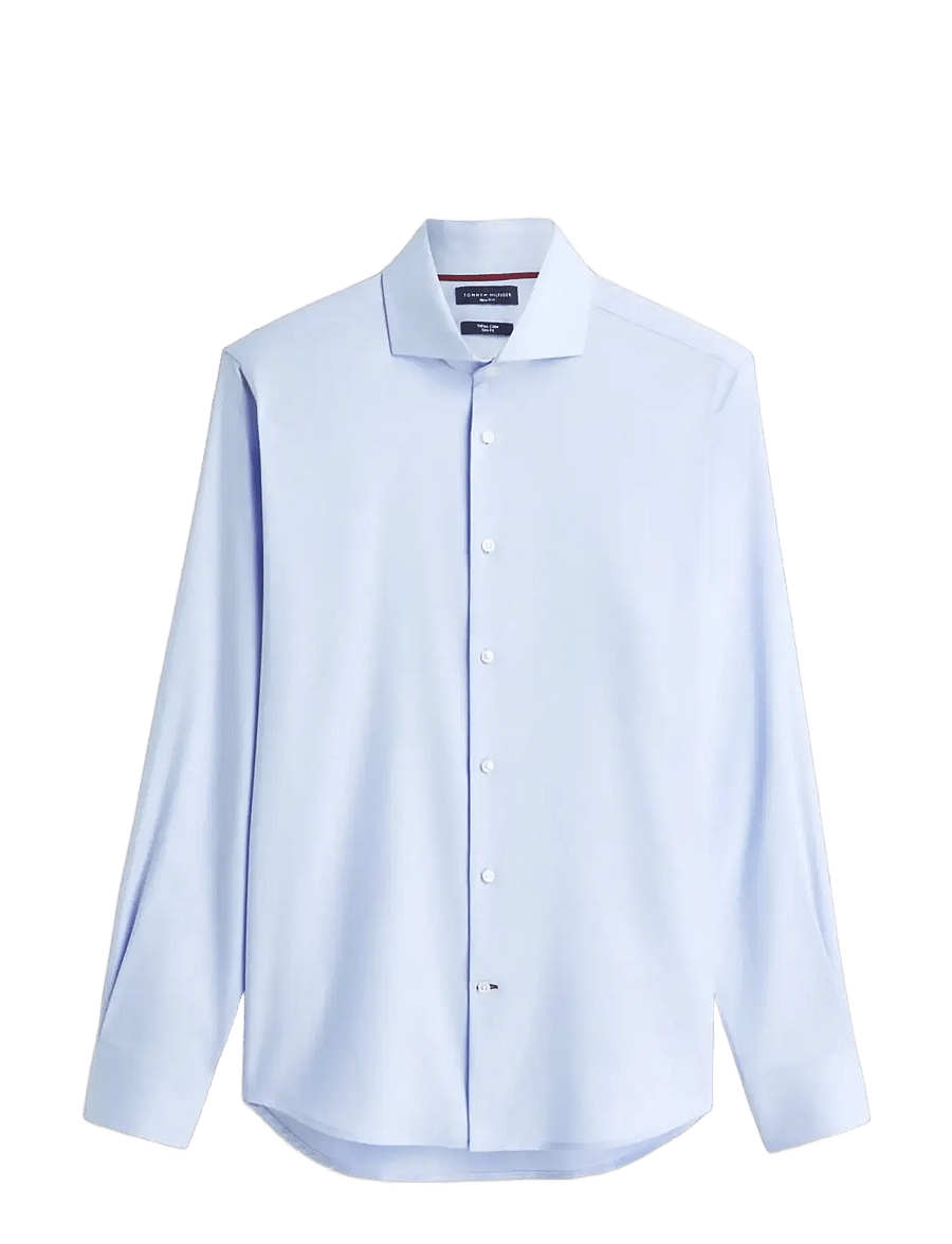 Tommy Hilfiger - NY FLEX COLLAR DOBBY SHIRT - freizeithemden - sweet blue - 1