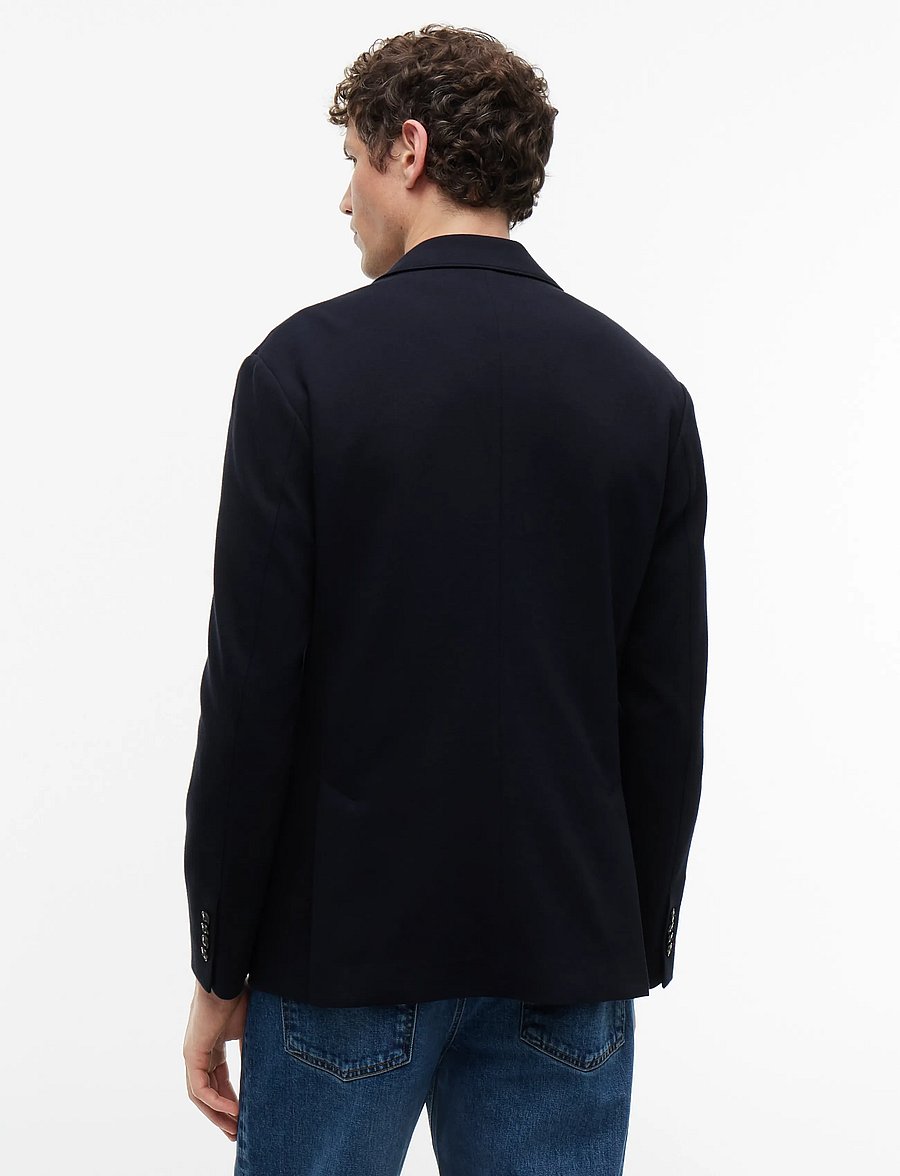 Tommy Hilfiger - NY KNITTED BLAZER - single breasted blazers - navy blue - 2