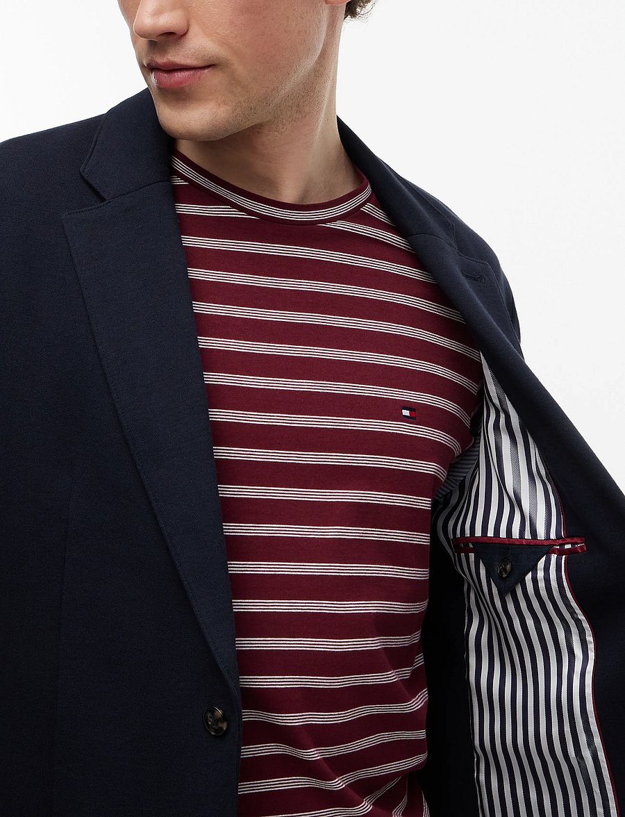 Tommy Hilfiger - NY KNITTED BLAZER - single breasted blazers - navy blue - 3