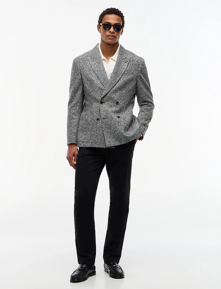 Tommy Hilfiger - NY DB DONEGAL BLAZER - dark grey heather - 4
