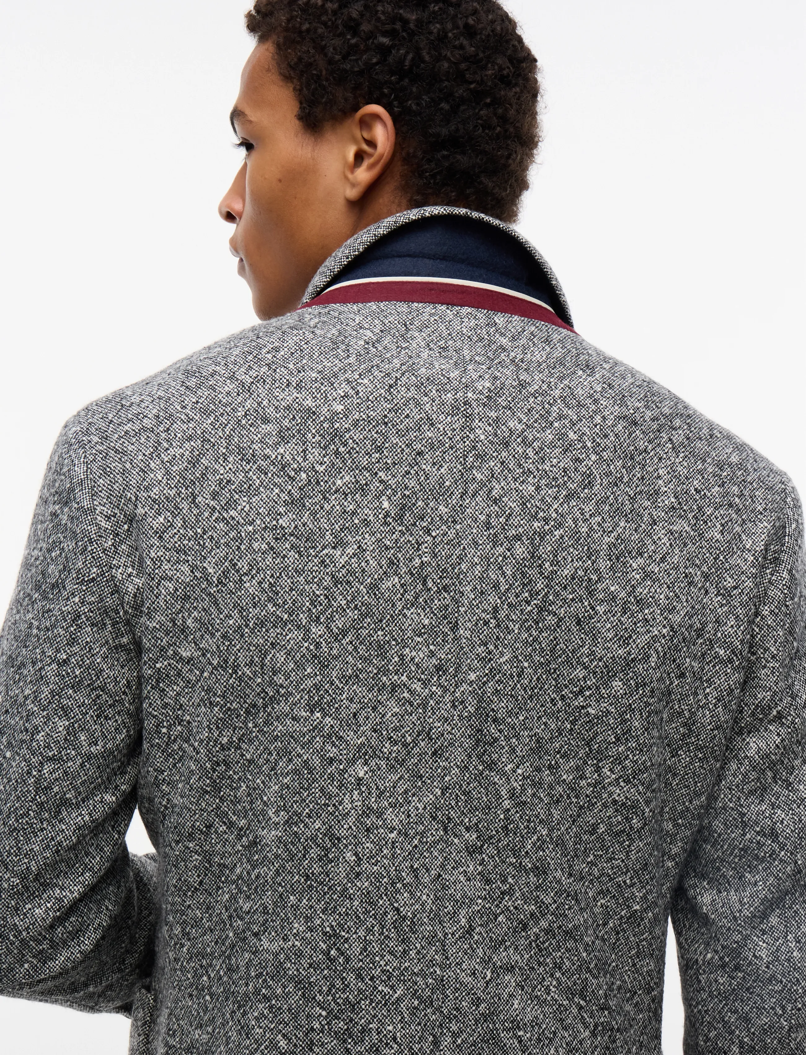 Tommy Hilfiger - NY DB DONEGAL BLAZER - dark grey heather - 5