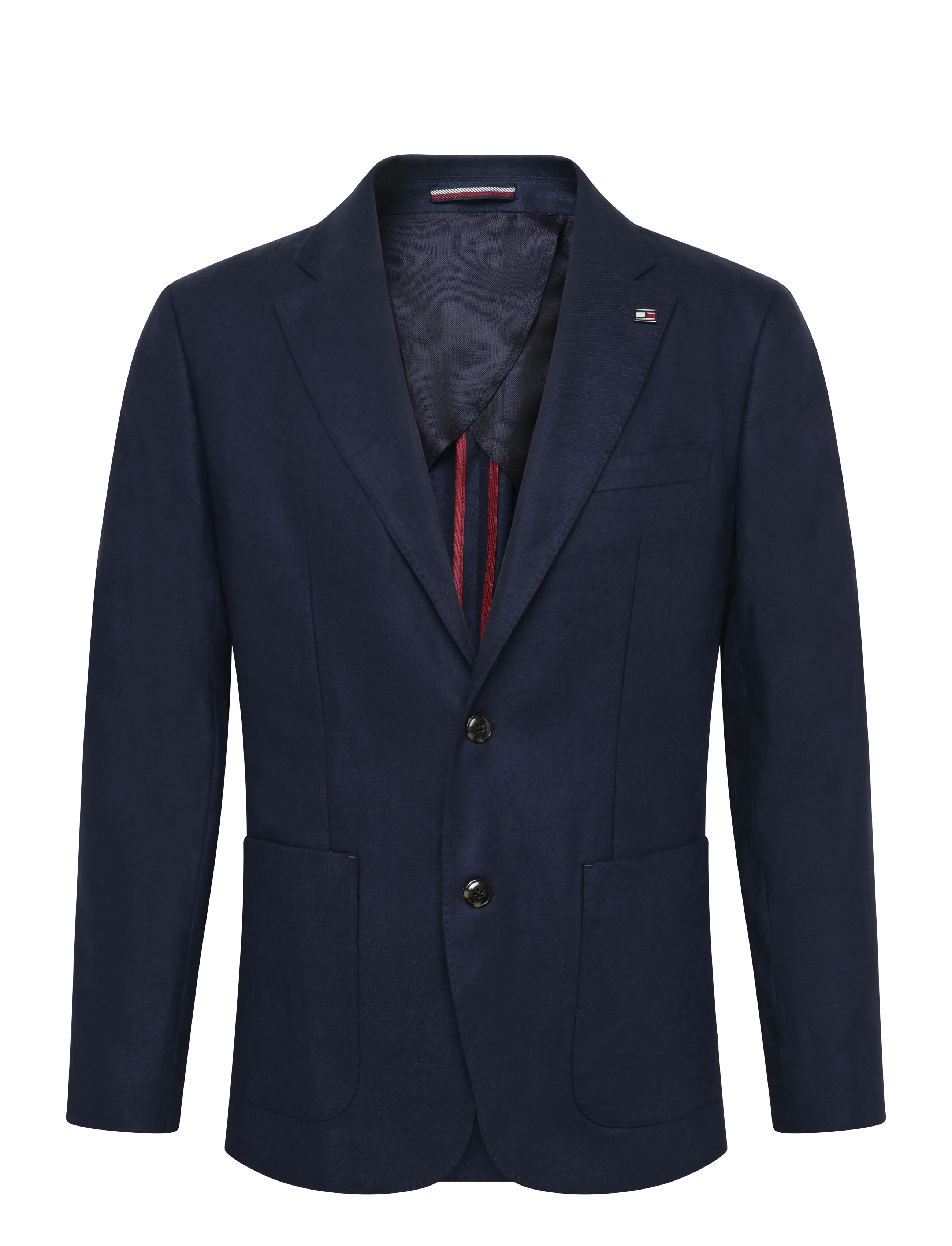 Tommy Hilfiger NY FLANNEL BLAZER - Kleidung - NAVY BLUE / navy