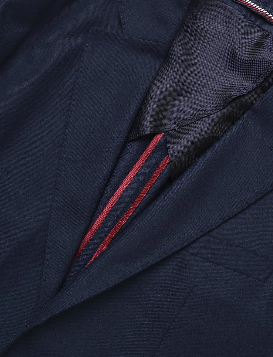 Tommy Hilfiger - NY FLANNEL BLAZER - einreiher - navy blue - 2