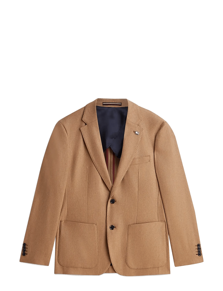 Tommy Hilfiger - NY FLANNEL BLAZER - timeless tawny - 1