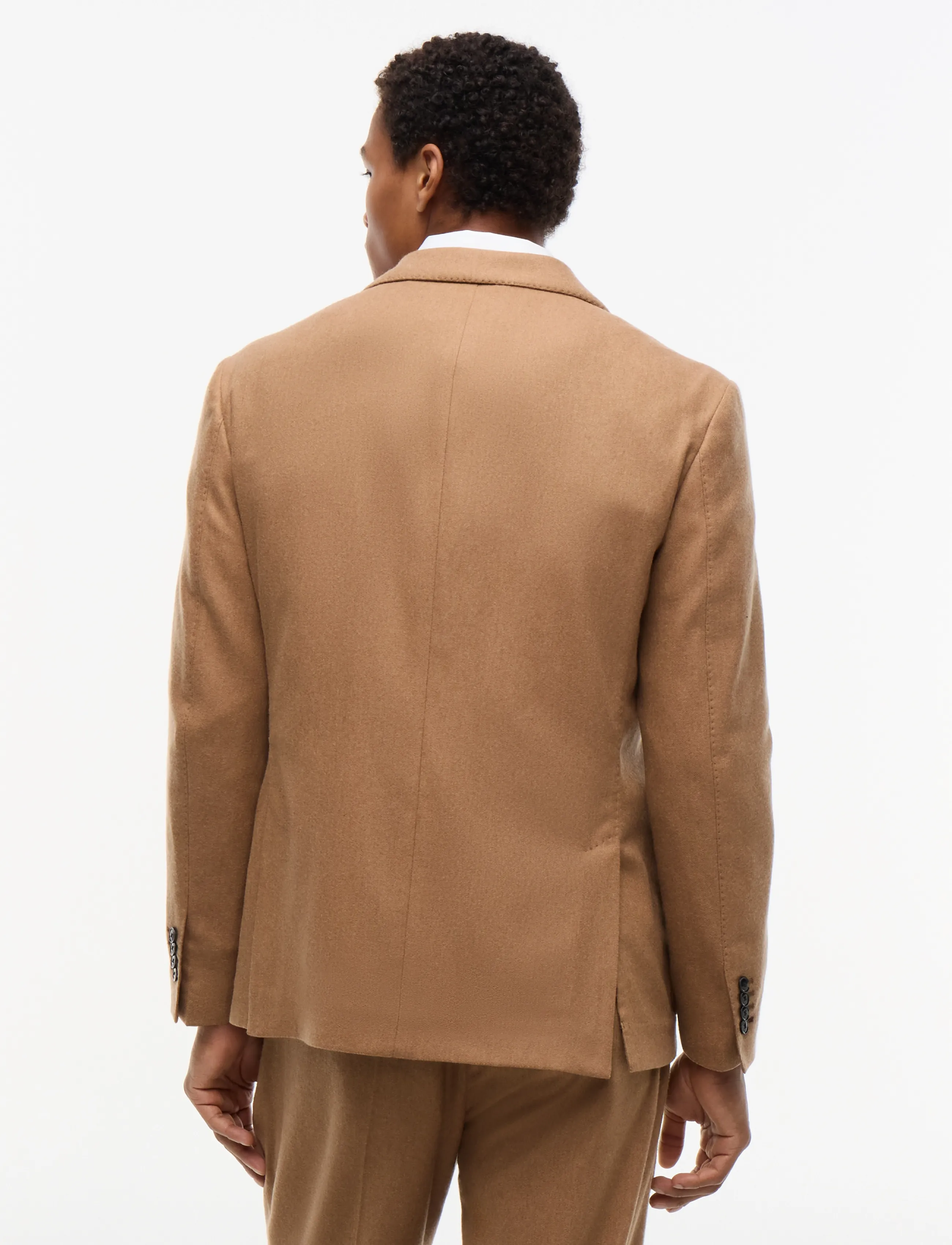 Tommy Hilfiger - NY FLANNEL BLAZER - timeless tawny - 2