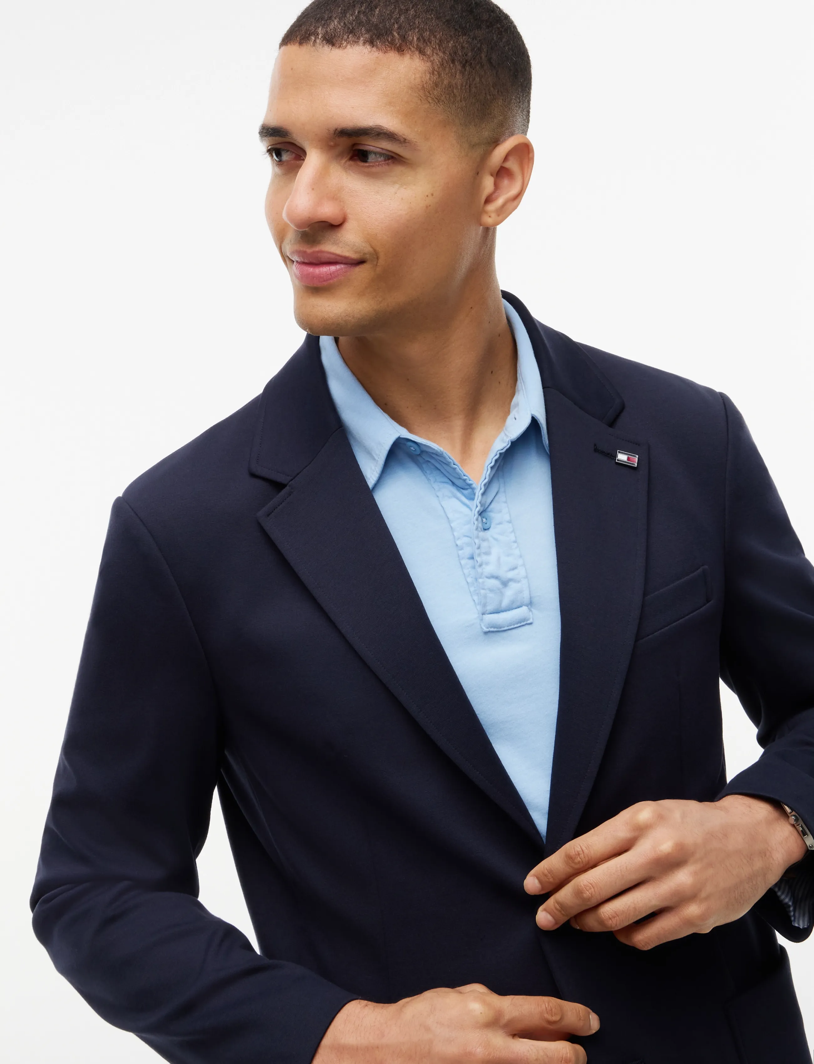 Tommy Hilfiger - NY BIB PUNTO MILANO BLAZER - navy blue - 3