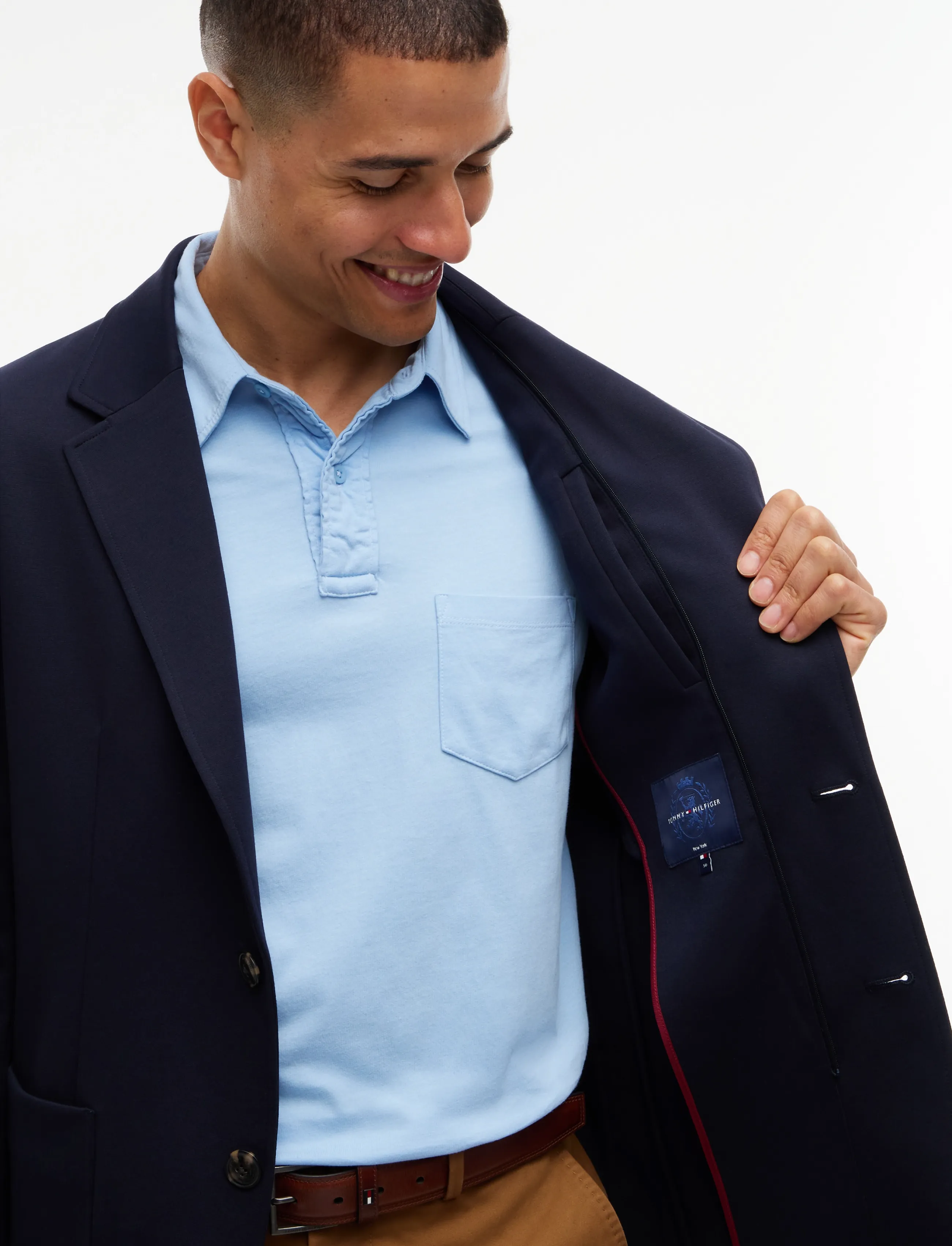 Tommy Hilfiger - NY BIB PUNTO MILANO BLAZER - navy blue - 5
