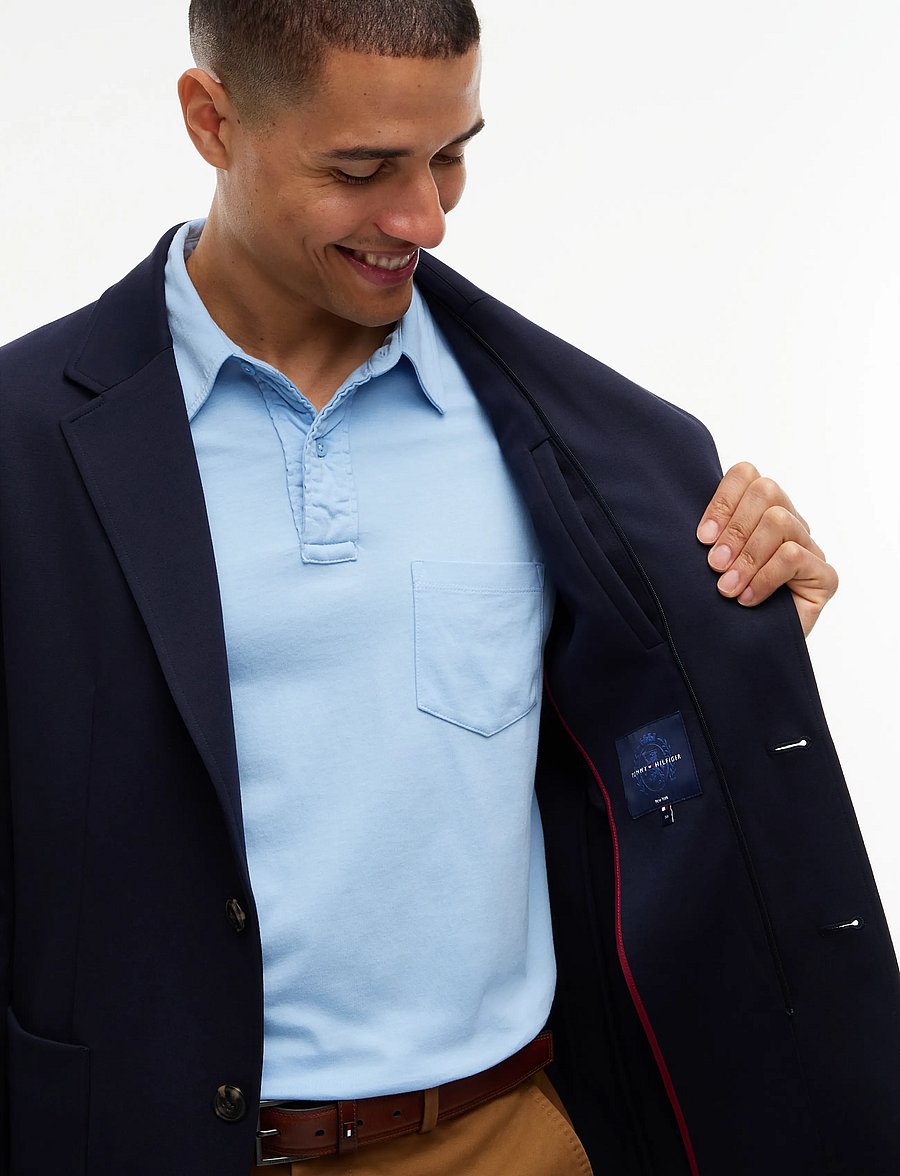 Tommy Hilfiger - NY BIB PUNTO MILANO BLAZER - enkeltradede blazere - navy blue - 5