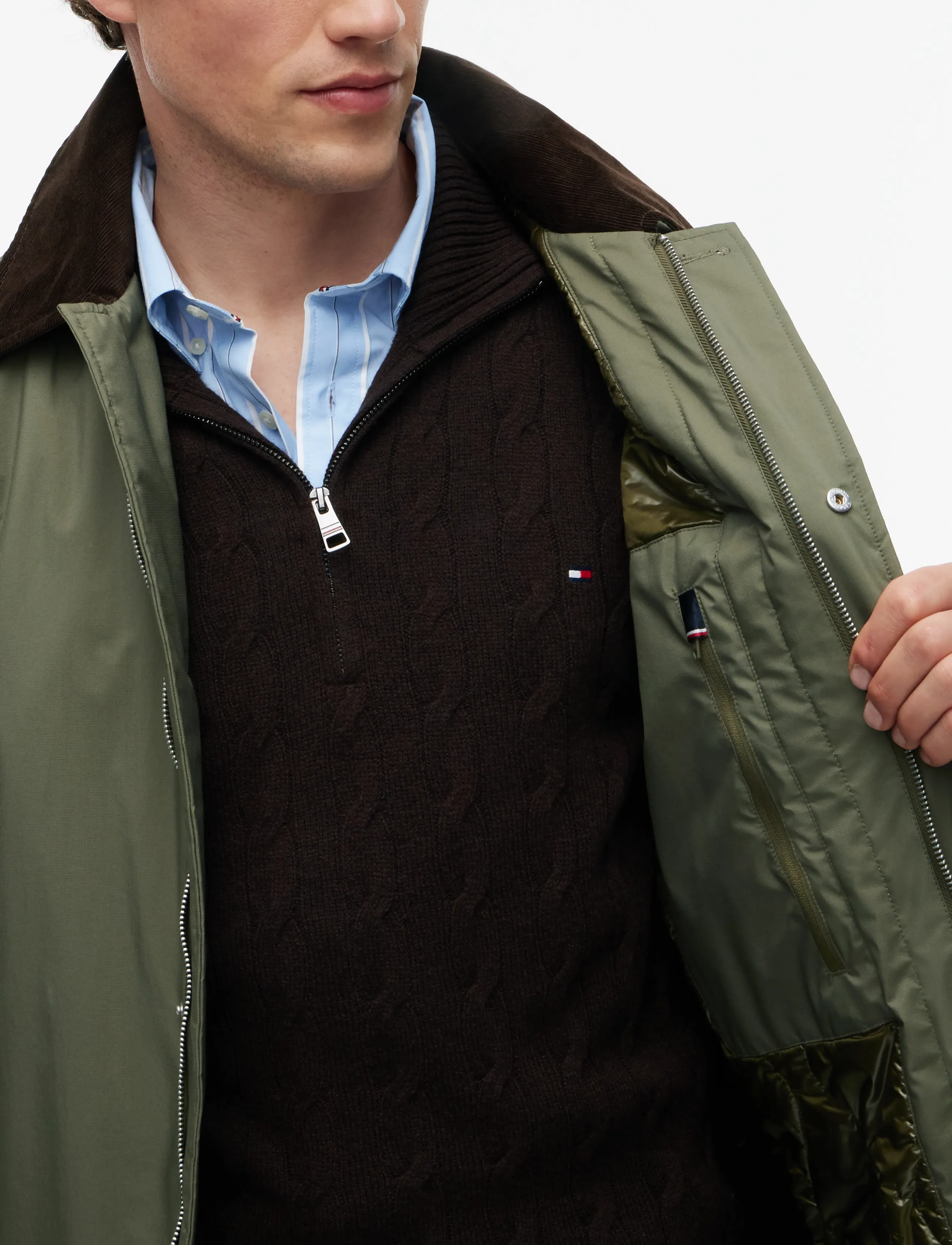 Tommy Hilfiger - SURPLUS PADDED COAT - ghost fern - 5