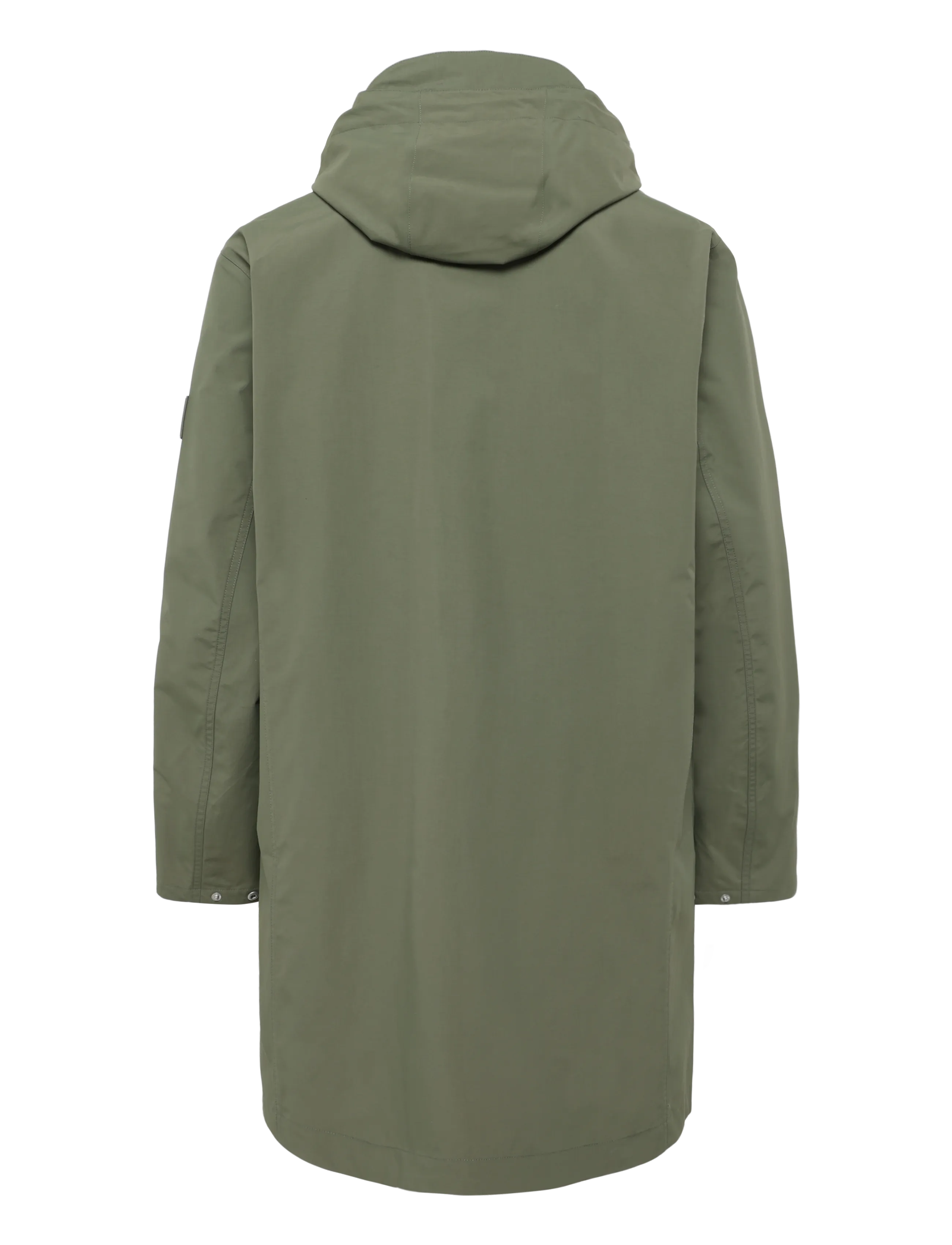 Tommy Hilfiger - 3L HOODED MAC - regnjackor - ghost fern - 2