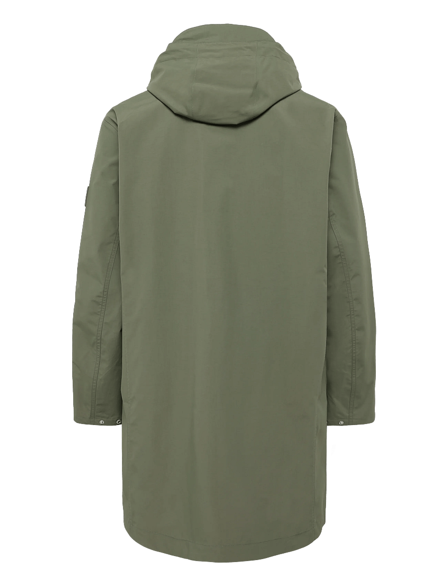 Tommy Hilfiger - 3L HOODED MAC - regnjackor - ghost fern - 2