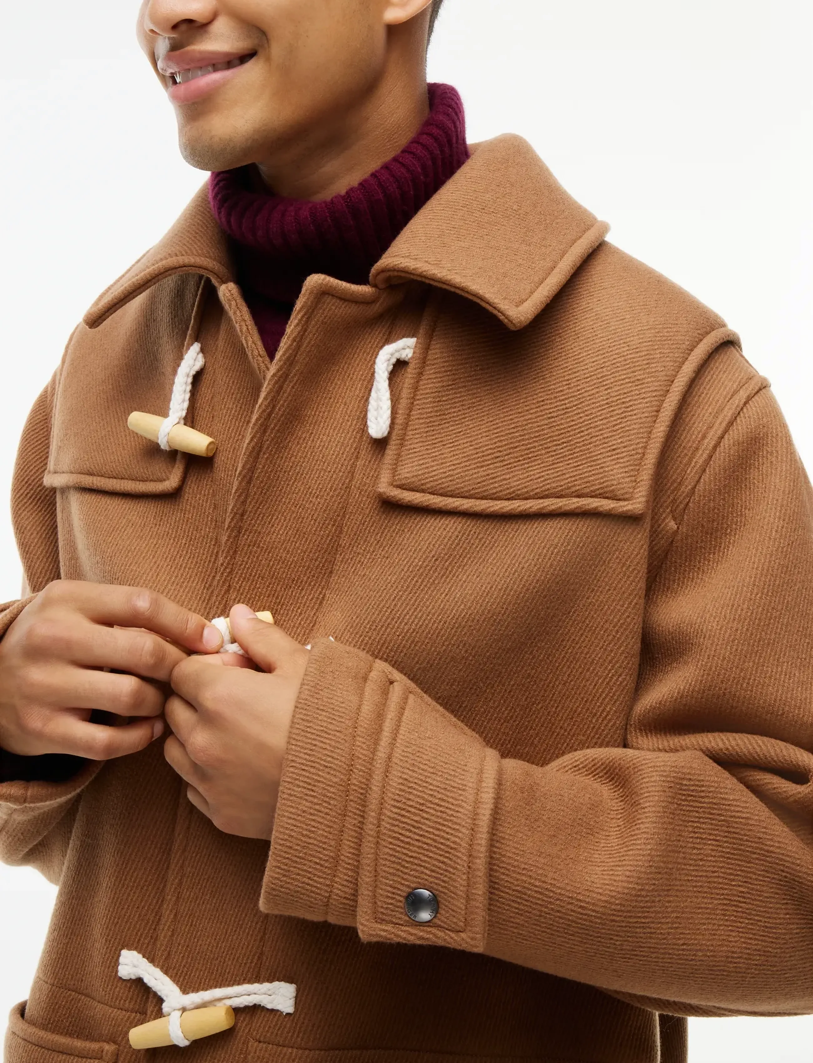 Tommy Hilfiger - WOOL DUFFLE COAT - timeless tawny - 2