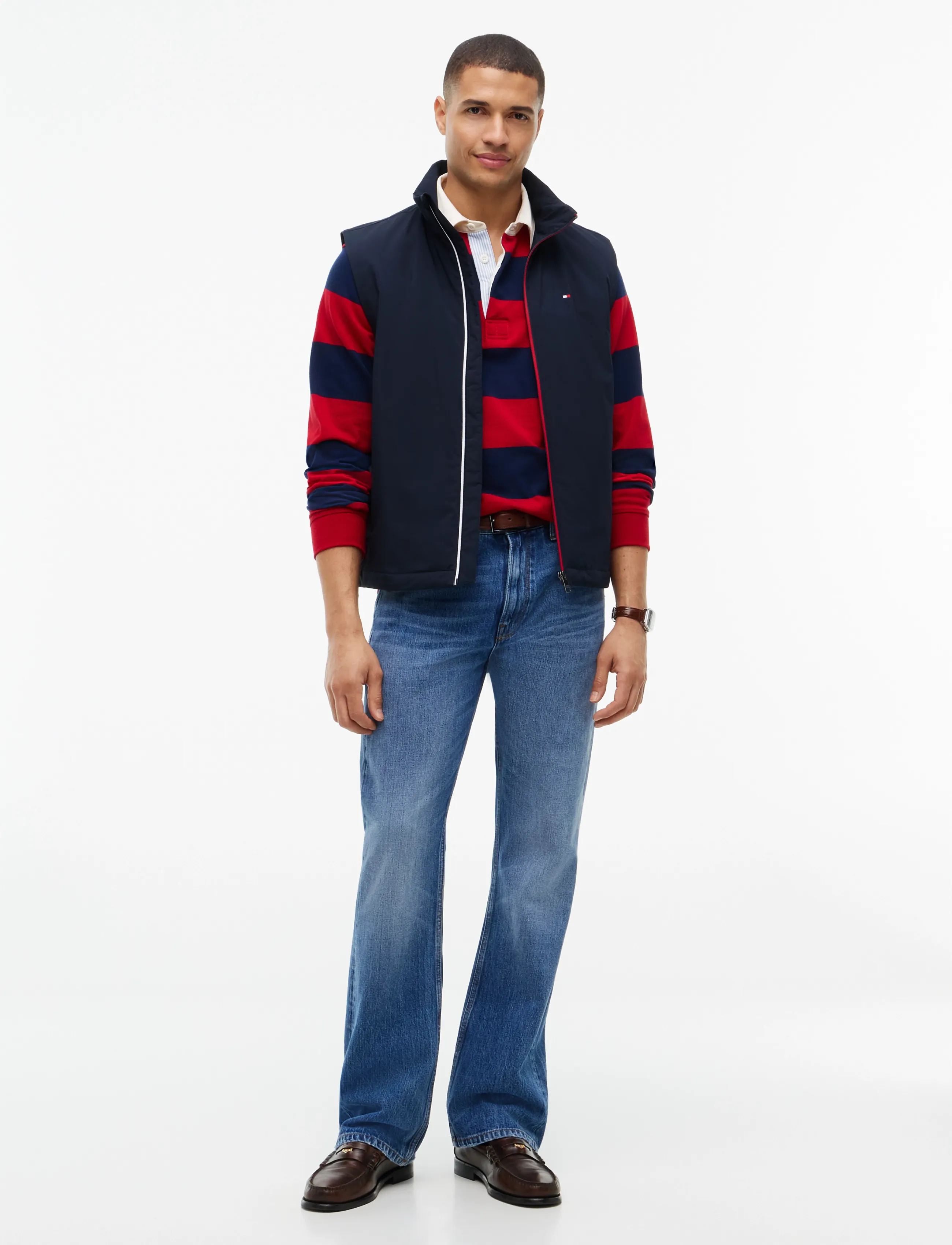 Tommy Hilfiger - LIGHTWEIGHT PADDED VEST - navy blue - 4