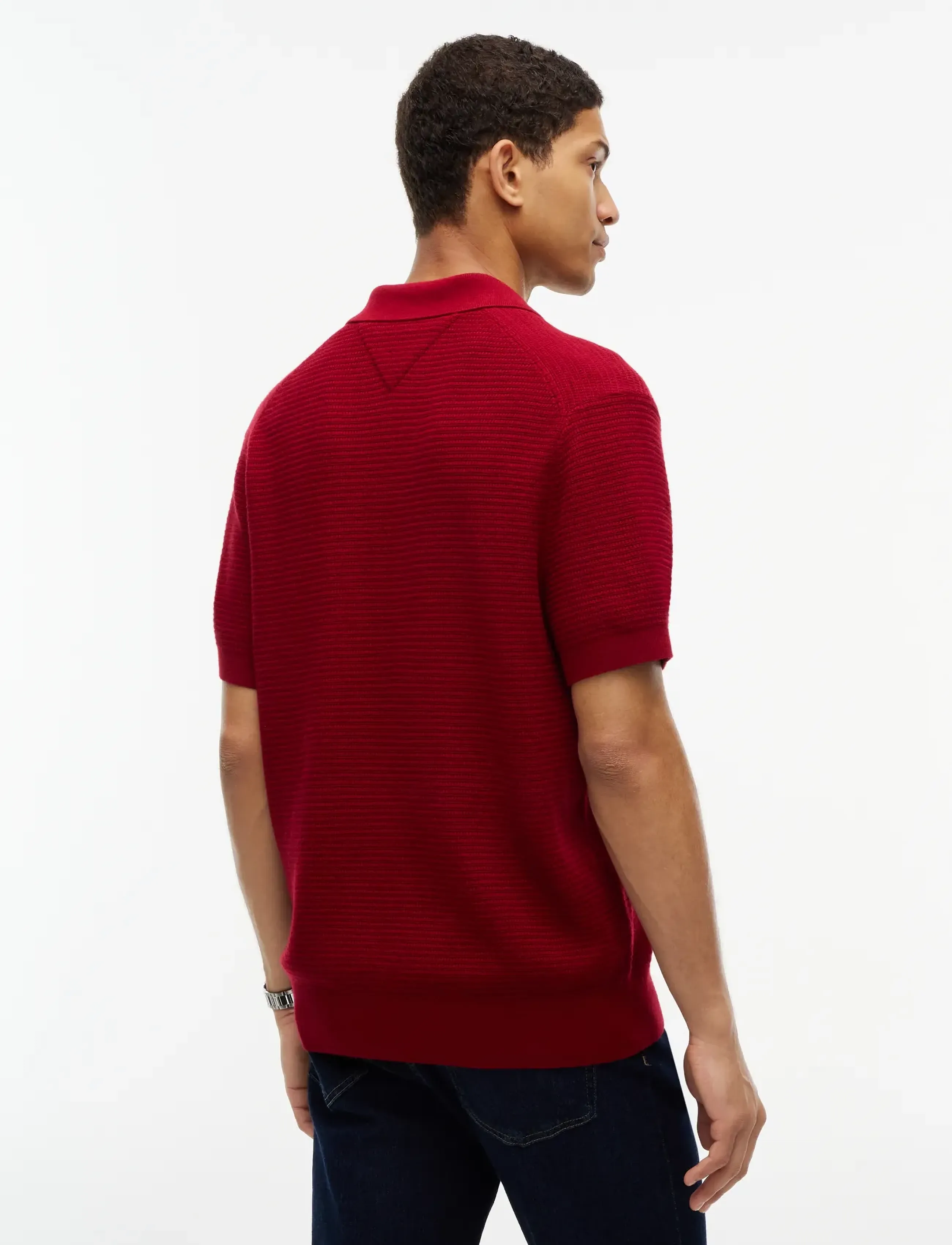 Tommy Hilfiger - PIMA CTN CASH STRUCTURE SS POLO - stickade pikéer - regatta red - 2