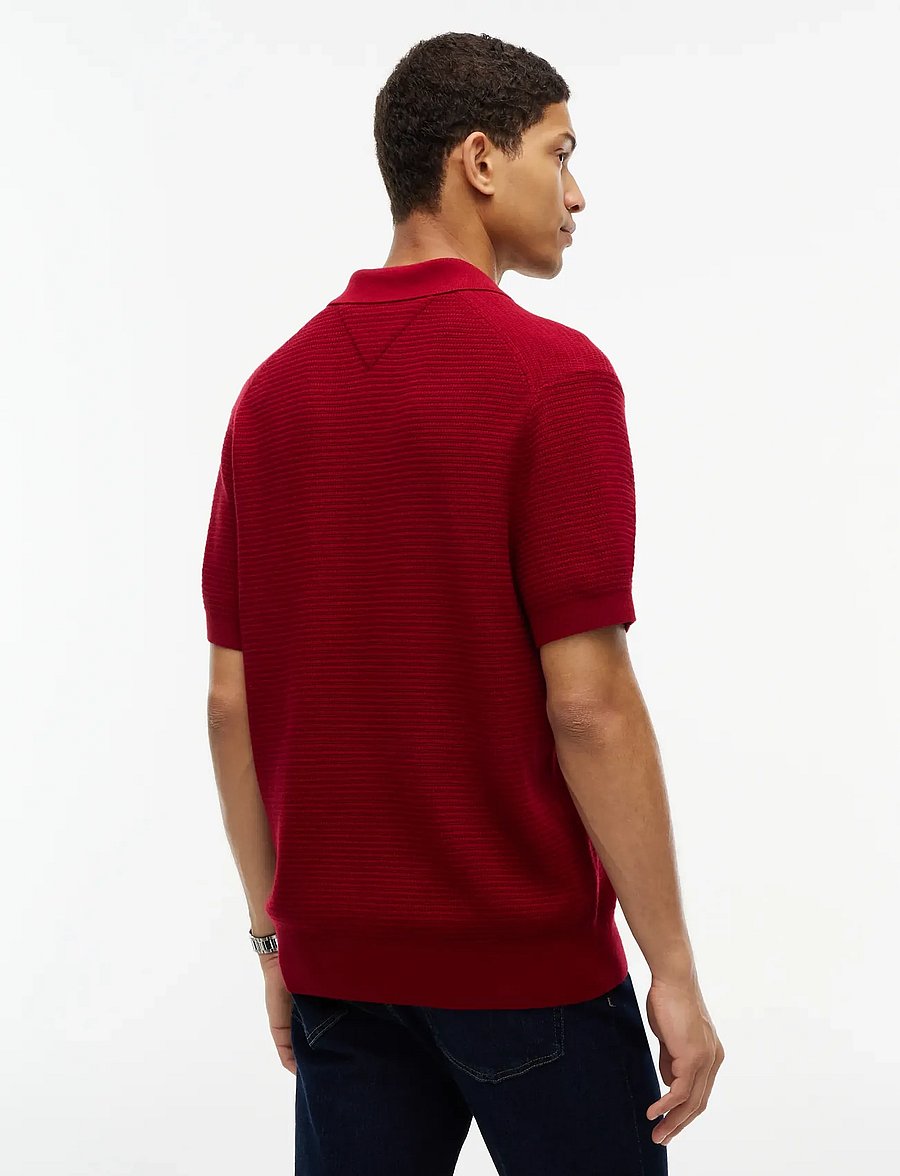 Tommy Hilfiger - PIMA CTN CASH STRUCTURE SS POLO - stickade pikéer - regatta red - 2