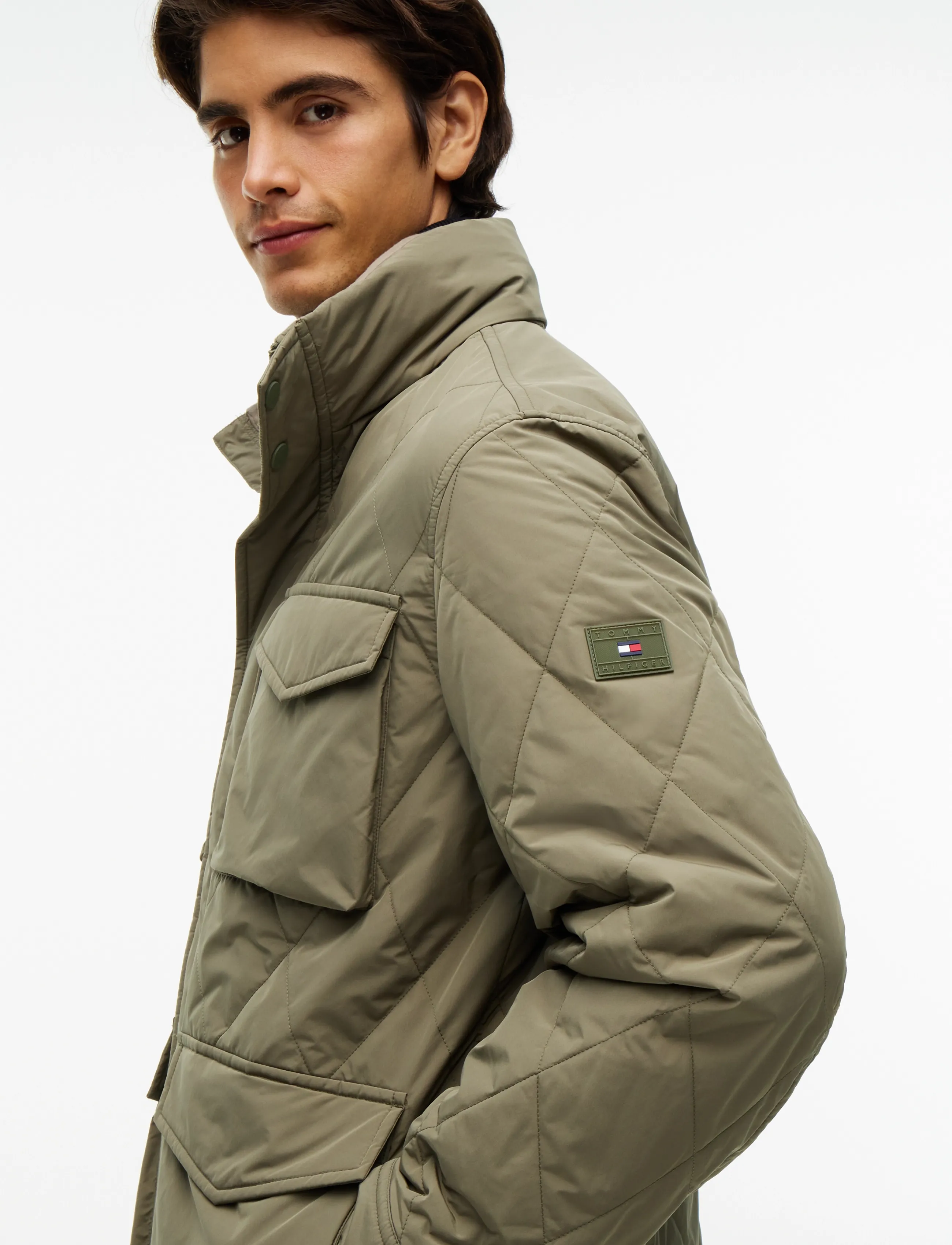 Tommy Hilfiger - PACKABLE QUILTED FIELD JKT - ghost fern - 3
