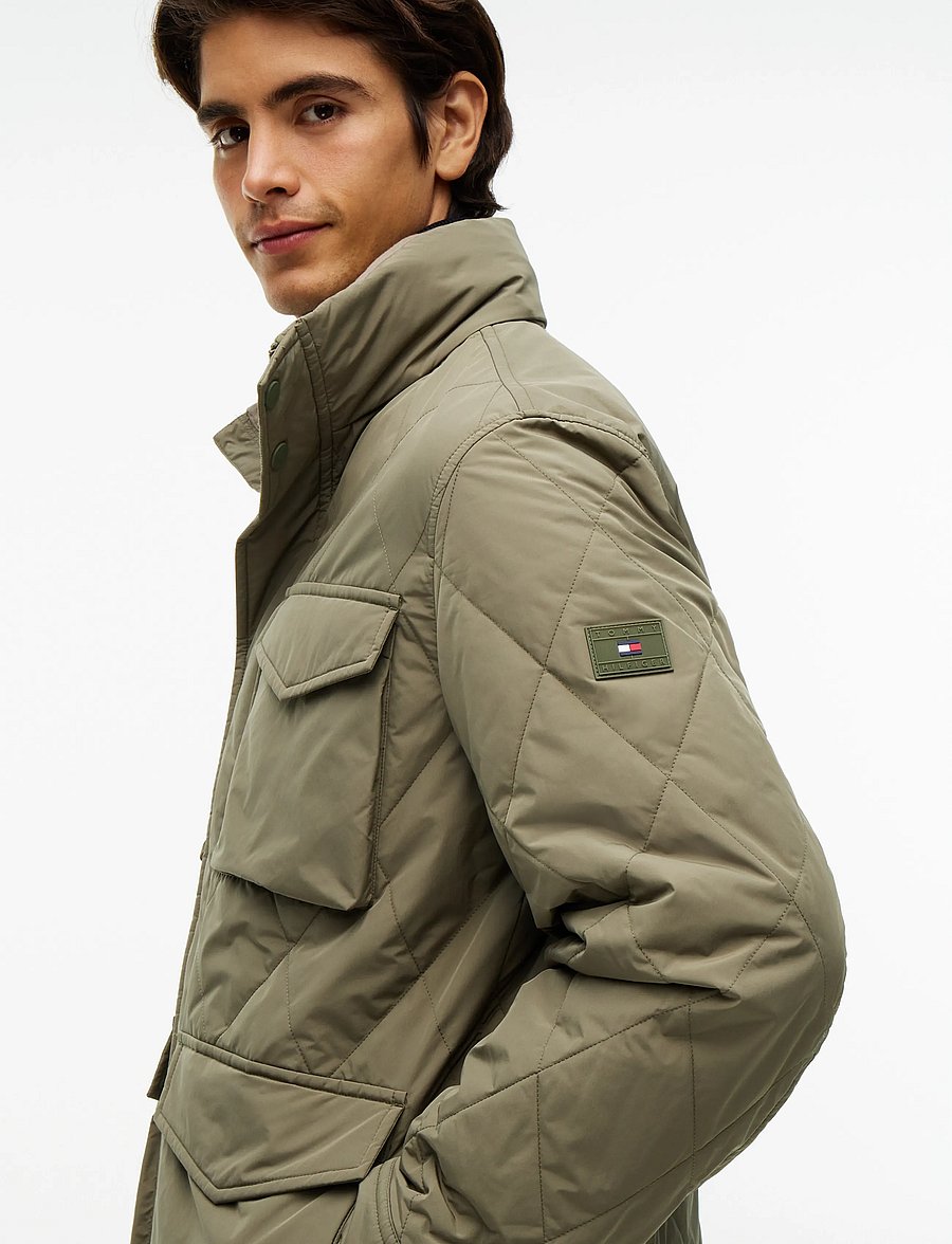 Tommy Hilfiger - PACKABLE QUILTED FIELD JKT - gesteppt - ghost fern - 3
