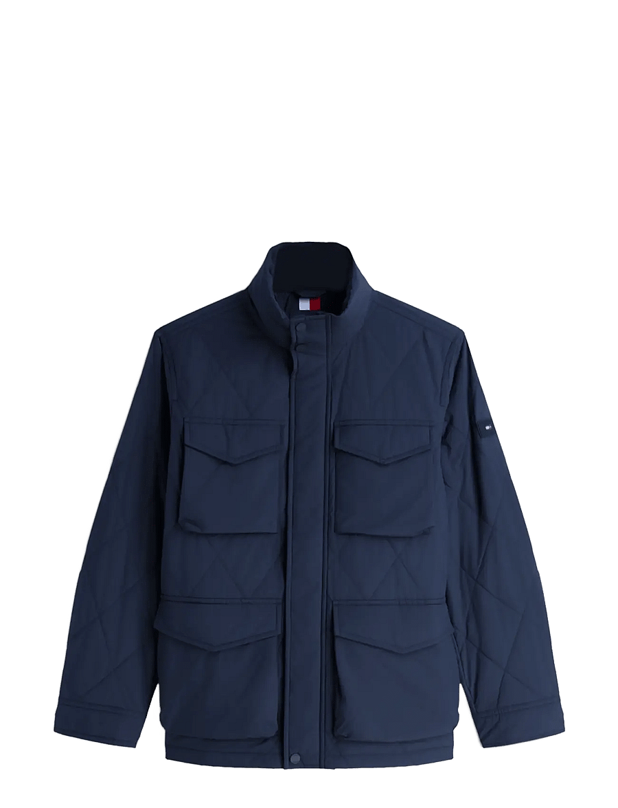 Tommy Hilfiger - PACKABLE QUILTED FIELD JKT - tepitud jakid - navy blue - 1