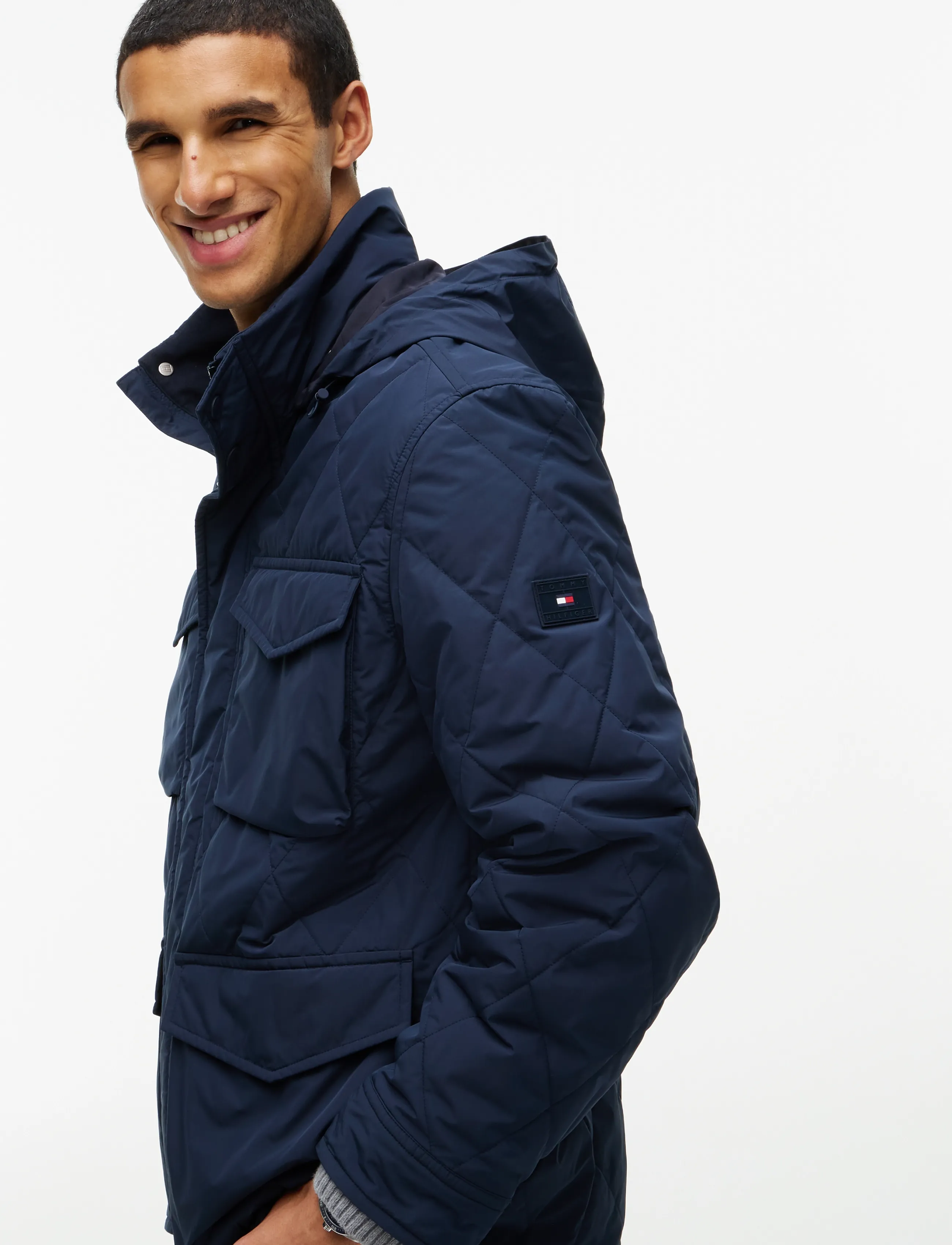 Tommy Hilfiger - PACKABLE QUILTED FIELD JKT - tepitud jakid - navy blue - 5
