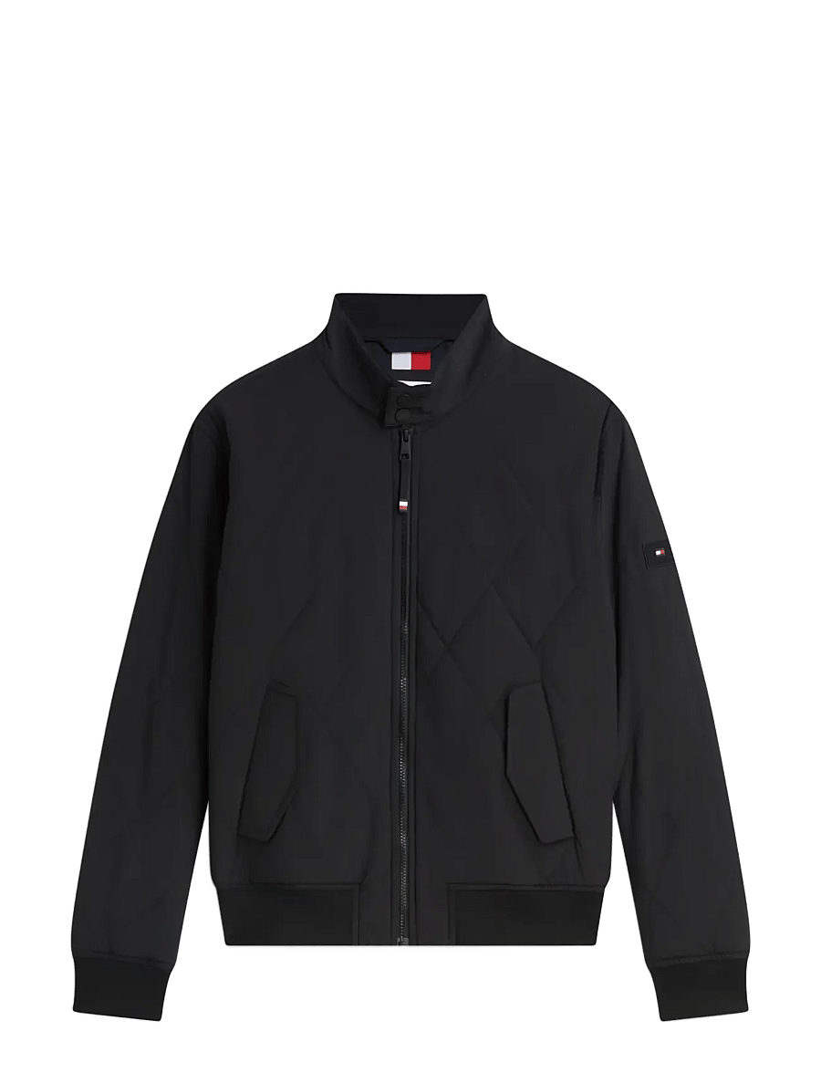 Tommy Hilfiger - PACKABLE QUILTED HARRINGTON - quiltade jackor - black - 1