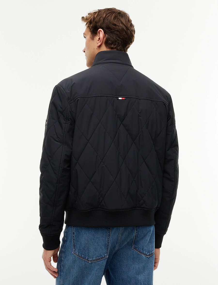 Tommy Hilfiger - PACKABLE QUILTED HARRINGTON - quiltade jackor - black - 2