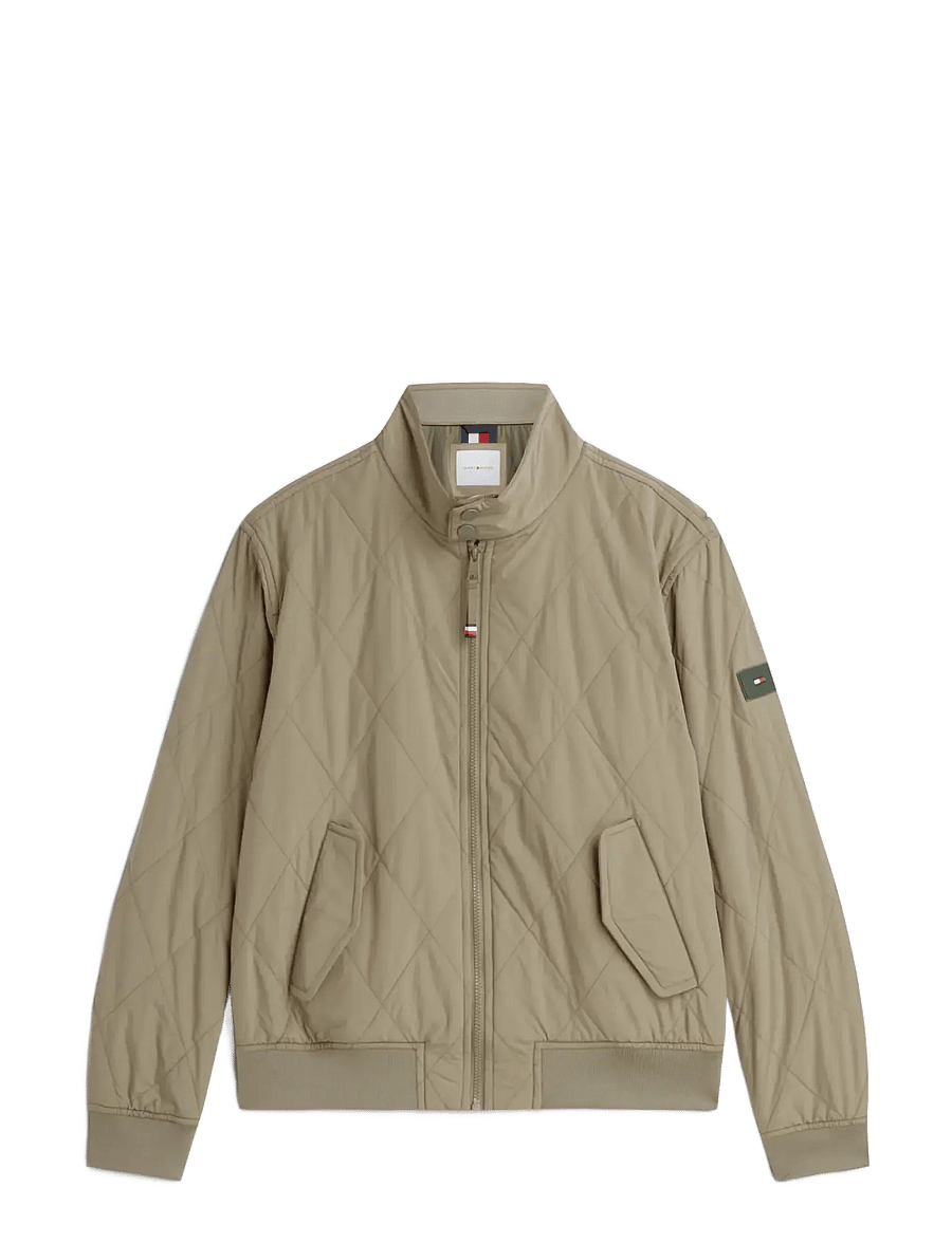 Tommy Hilfiger - PACKABLE QUILTED HARRINGTON - gesteppt - ghost fern - 1