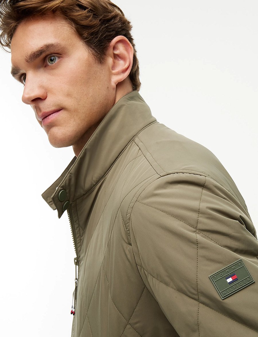 Tommy Hilfiger - PACKABLE QUILTED HARRINGTON - gesteppt - ghost fern - 3