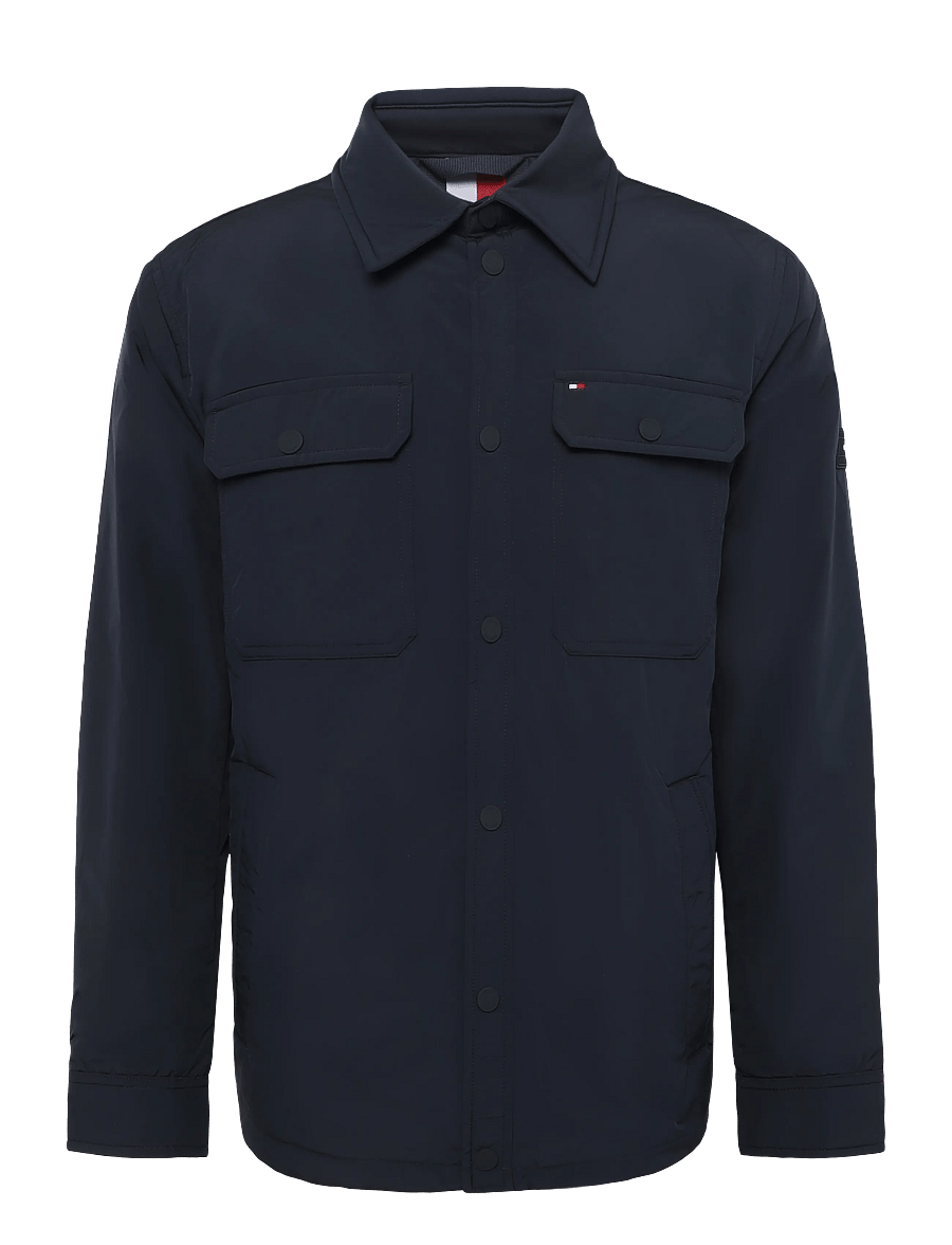 Tommy Hilfiger - PACKABLE LW SHIRT JACKET - höstjackor - navy blue - 1