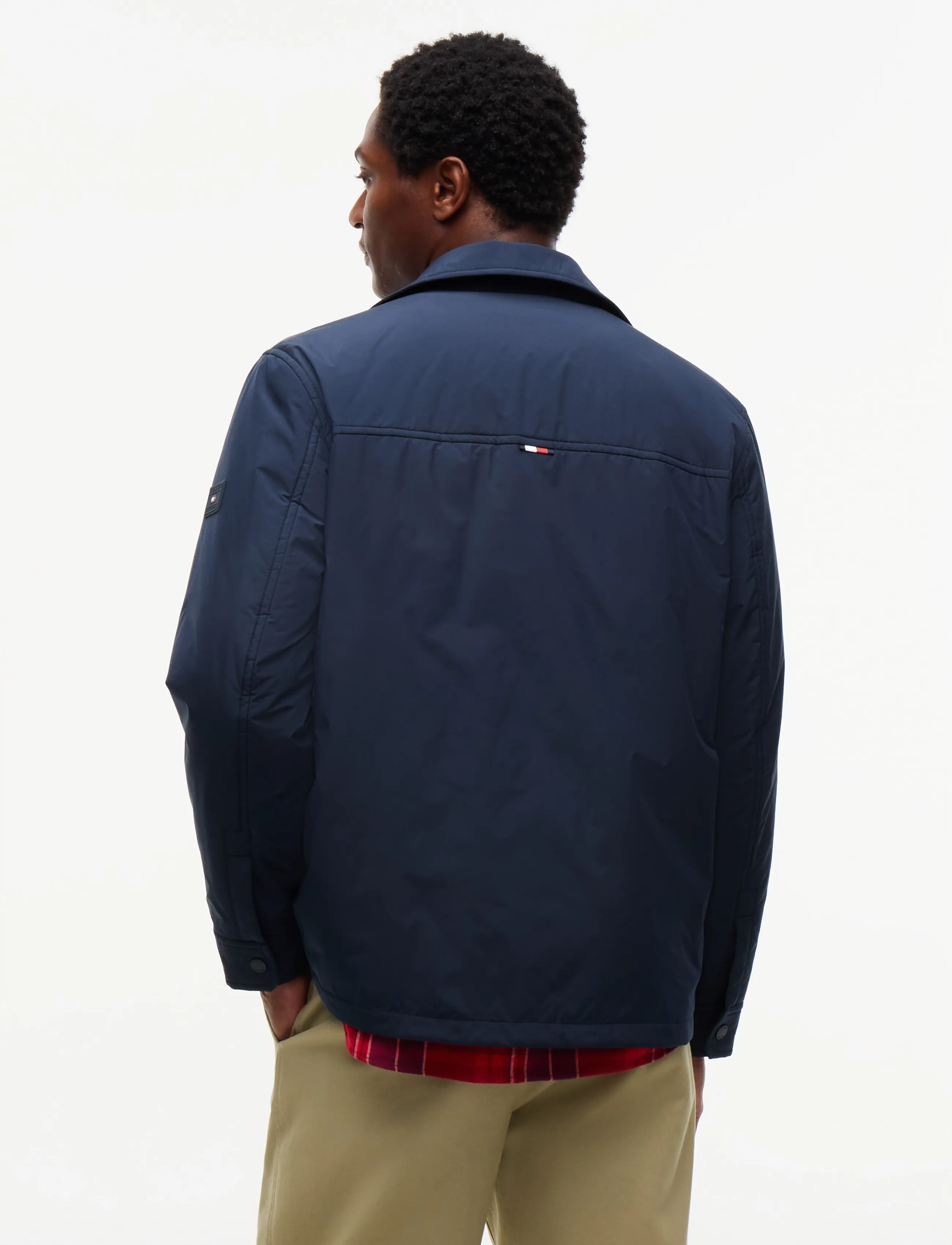 Tommy Hilfiger - PACKABLE LW SHIRT JACKET - höstjackor - navy blue - 3