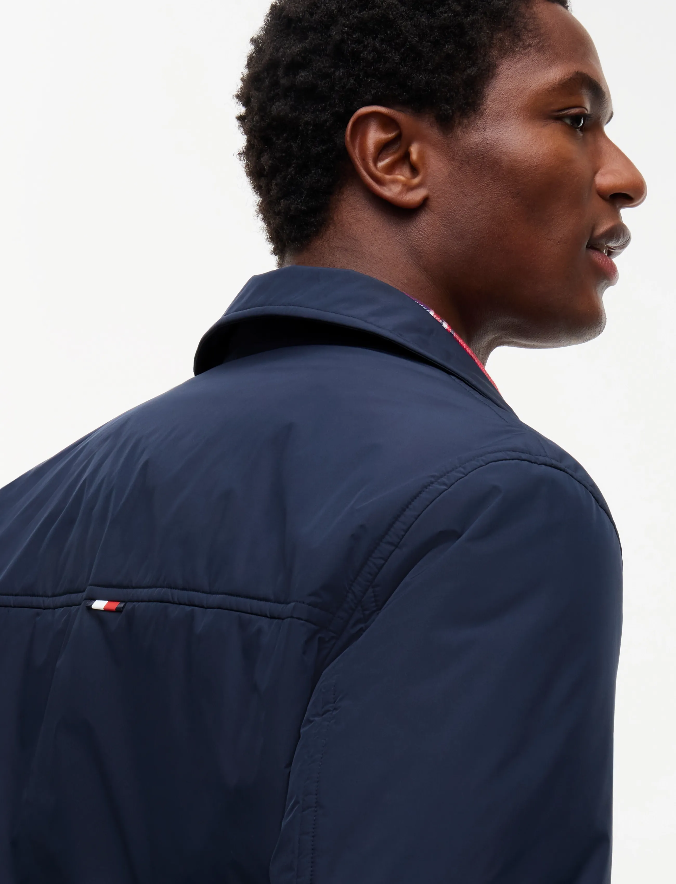 Tommy Hilfiger - PACKABLE LW SHIRT JACKET - höstjackor - navy blue - 4