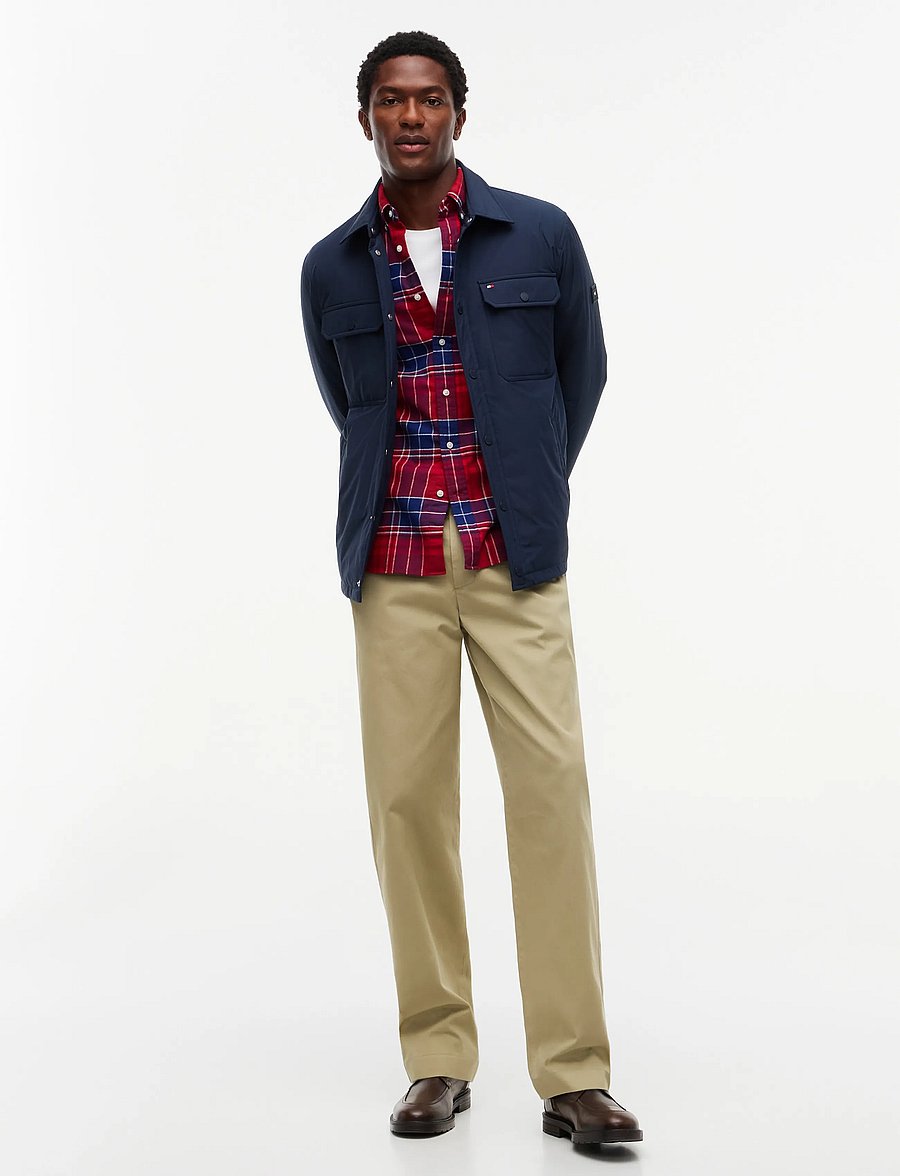 Tommy Hilfiger - PACKABLE LW SHIRT JACKET - höstjackor - navy blue - 5