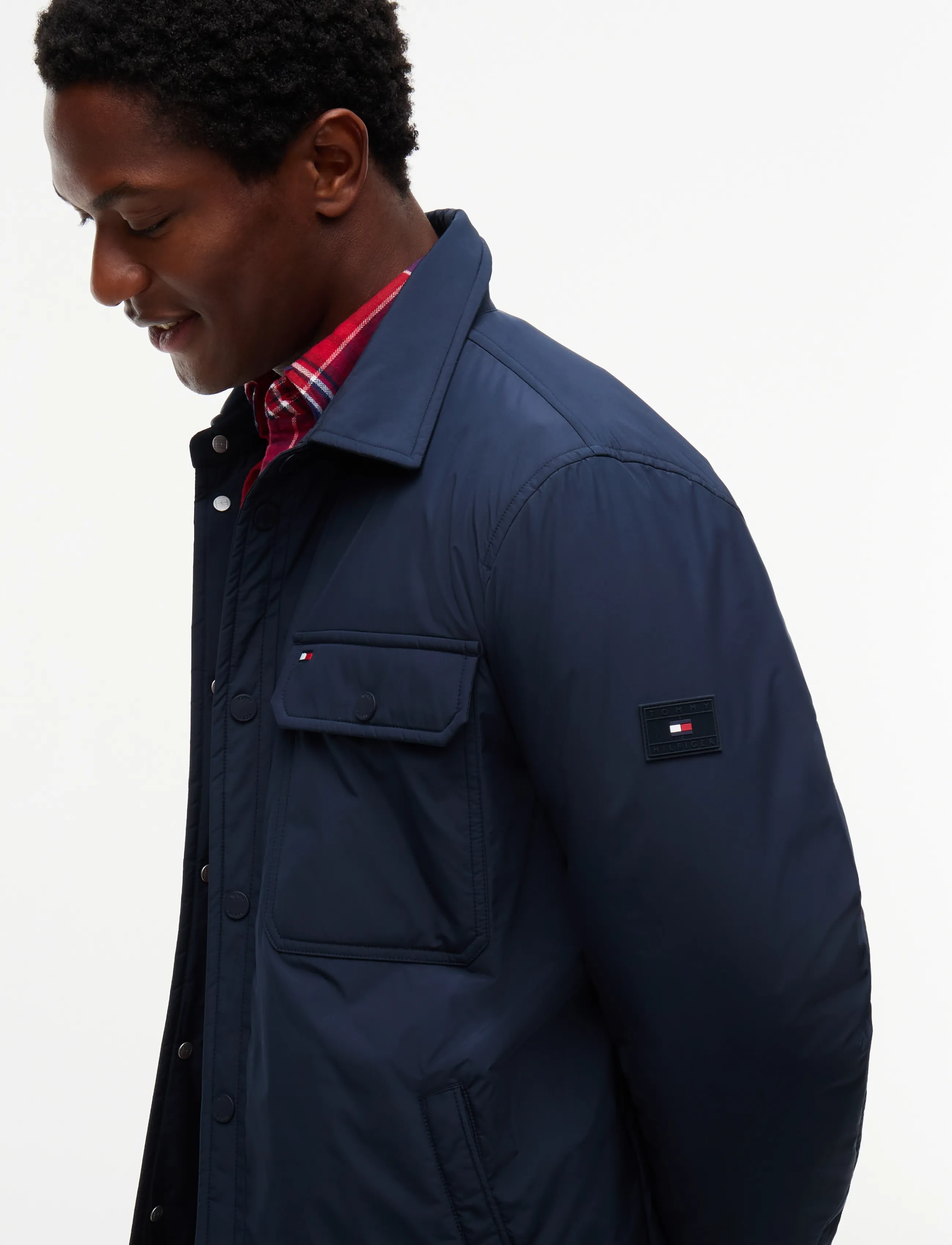 TOMMY HILFIGER Packable Lw Shirt Jacket jackor herr – bild 6