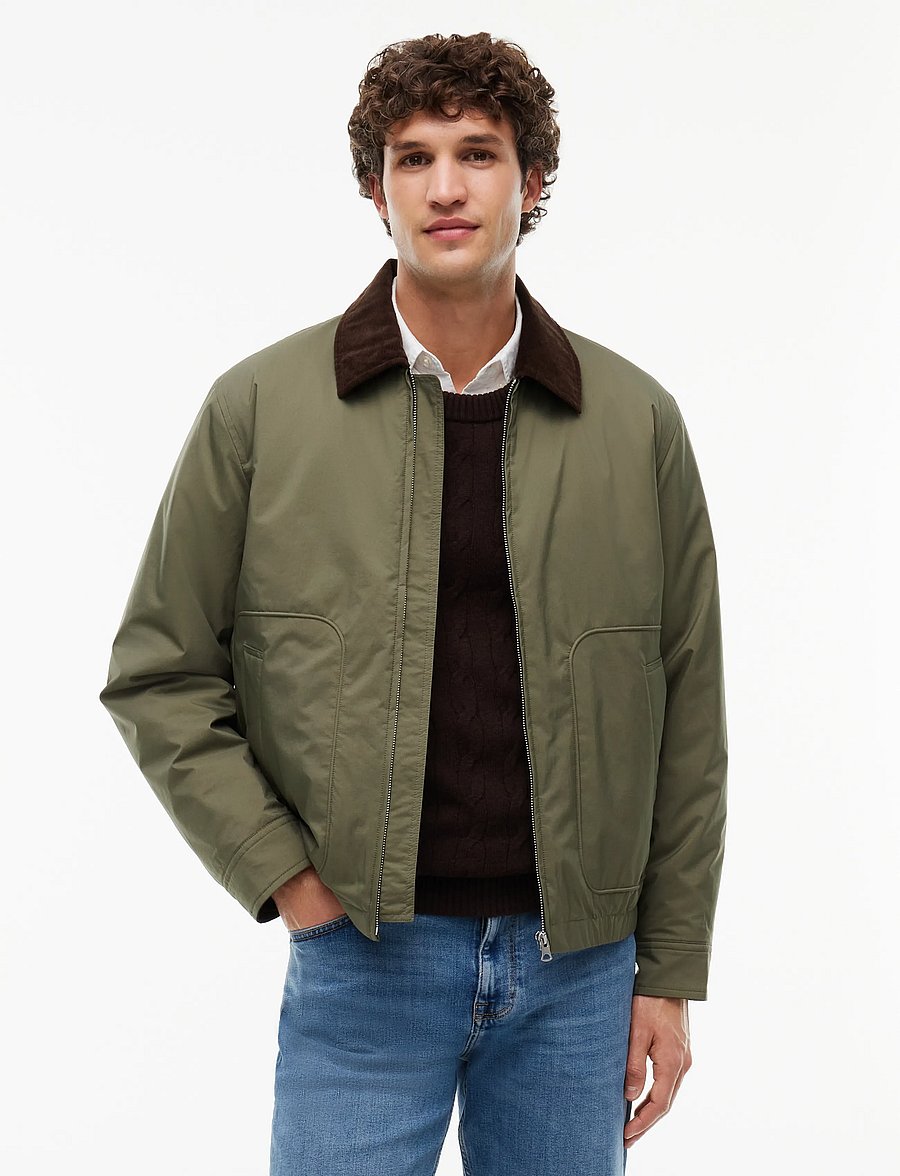Tommy Hilfiger - SURPLUS PADDED IVY - vindjakker - ghost fern - 0