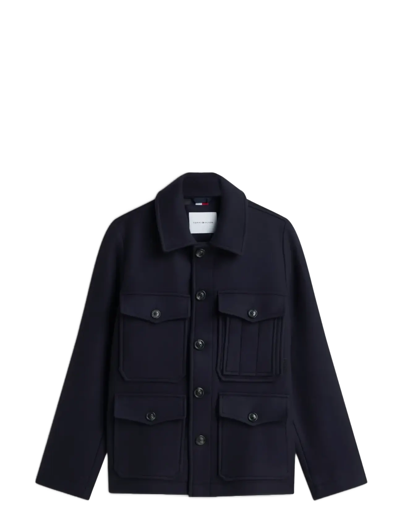Tommy Hilfiger - WOOL 4 POCKET JACKET - wolljacken - navy blue - 1