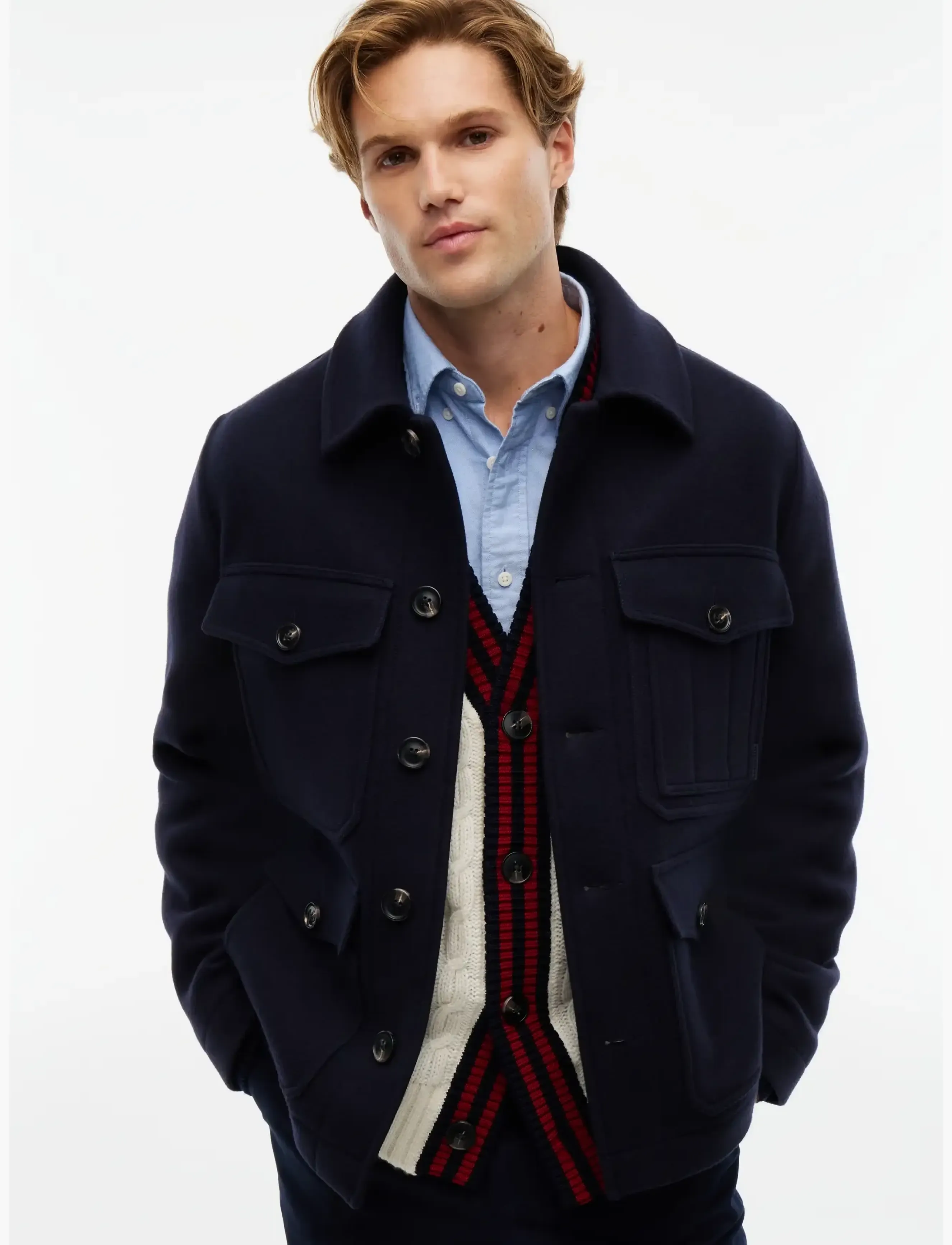 TOMMY HILFIGER Wool 4 Pocket Jacket jackor herr – bild 6
